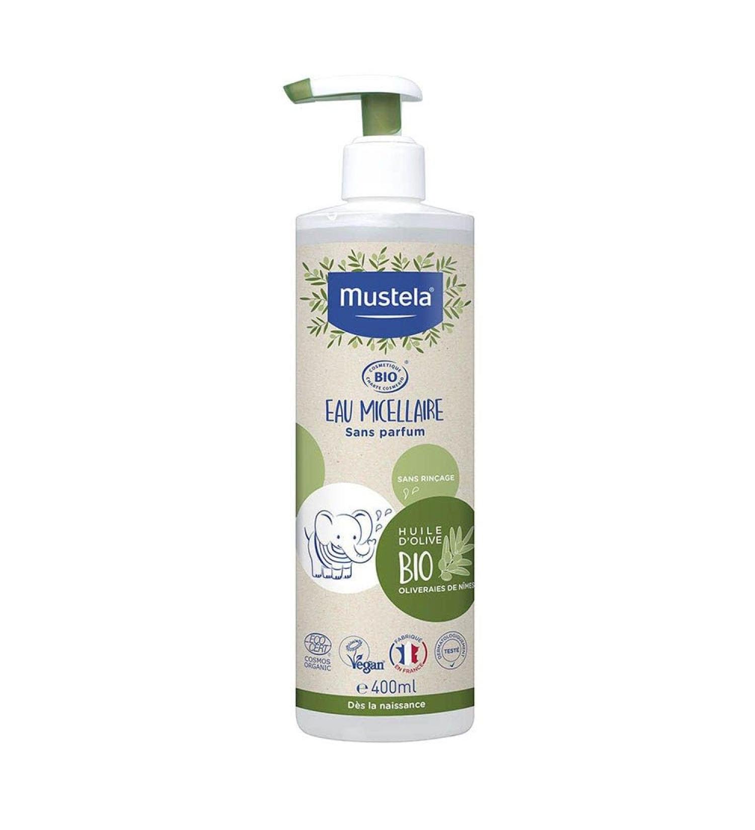 Mustela - Mustela Organic Micellar Water - 400ml - Buy Online on GoSupps.com