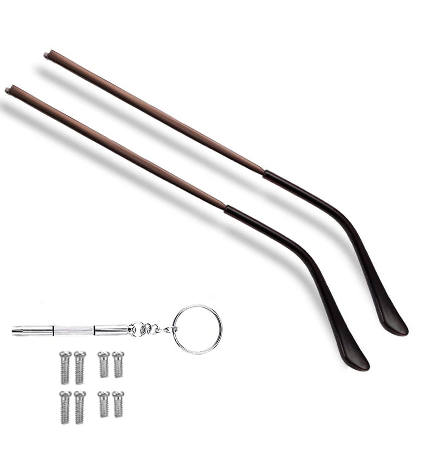 High-Quality Metal Glasses Replacement Bars - Durable Arms for Glasses - 1 Pair - Buy Online on GoSupps.com
