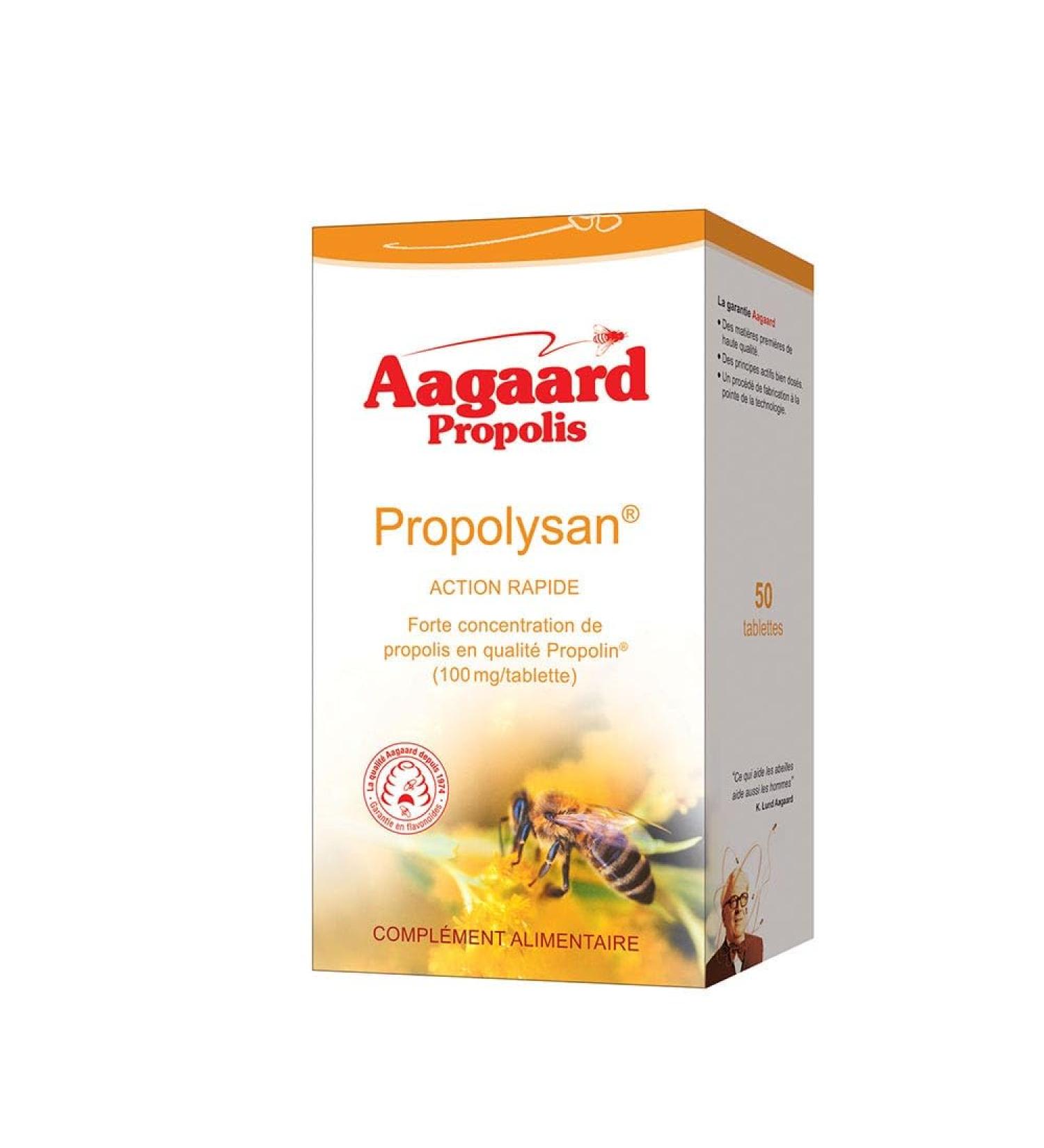 Aagaard Propolysan 50 Tablets - Buy Online on GoSupps.com