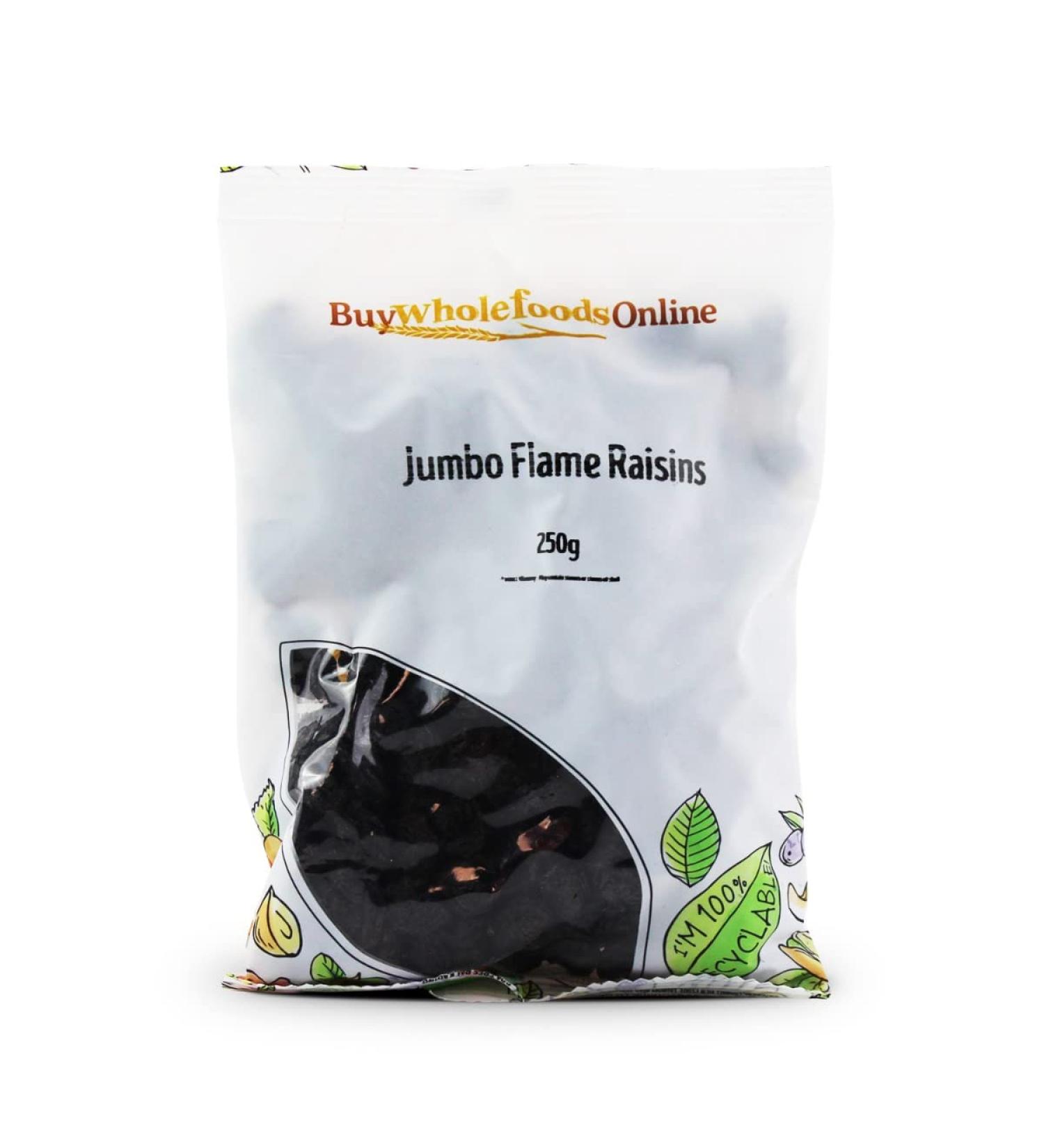 Jumbo Flame Raisins 250g (BWFO)