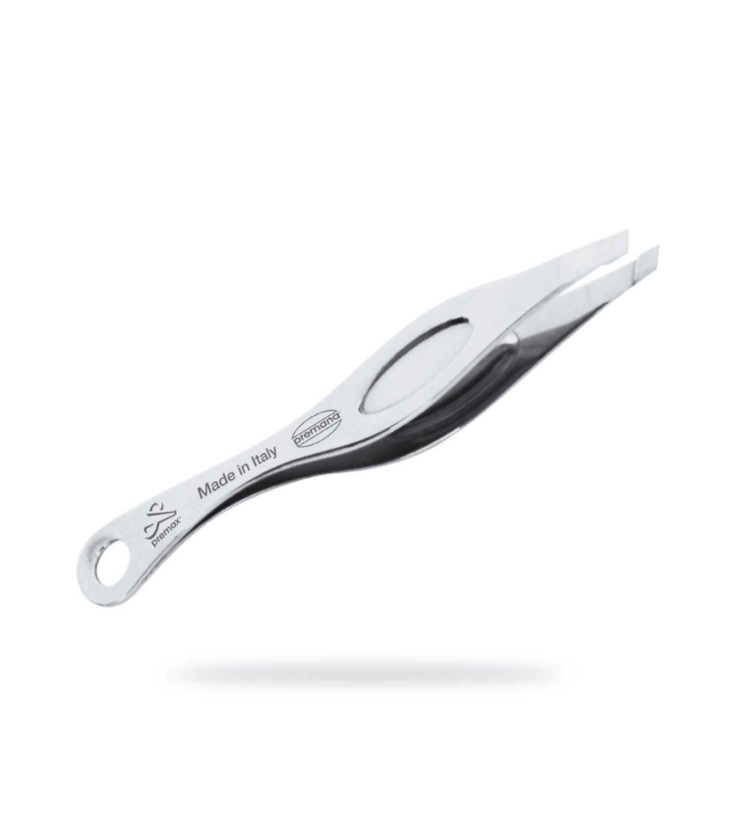 Premax V1829090OI Slant Tip Tweezers Stailness Steel