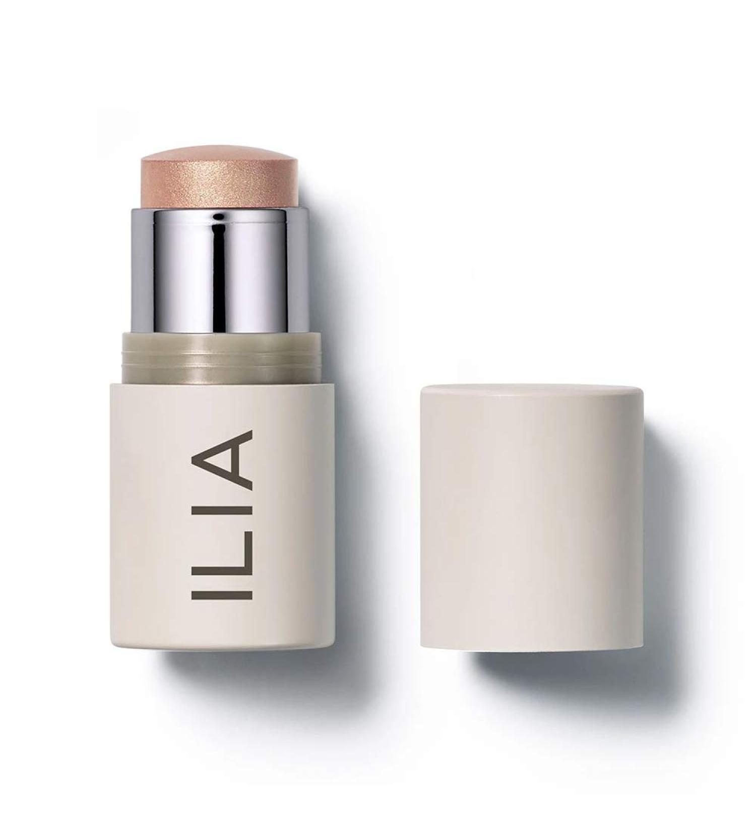 ILIA Multi-Stick for Lips & Cheeks - Non-Toxic Vegan Cruelty-Free Rose Gold Highlighter & Lip Color (Stella by Starlight 0.15 oz) - Nourishing Cream for All Skin Types - Buy Online on GoSupps.com