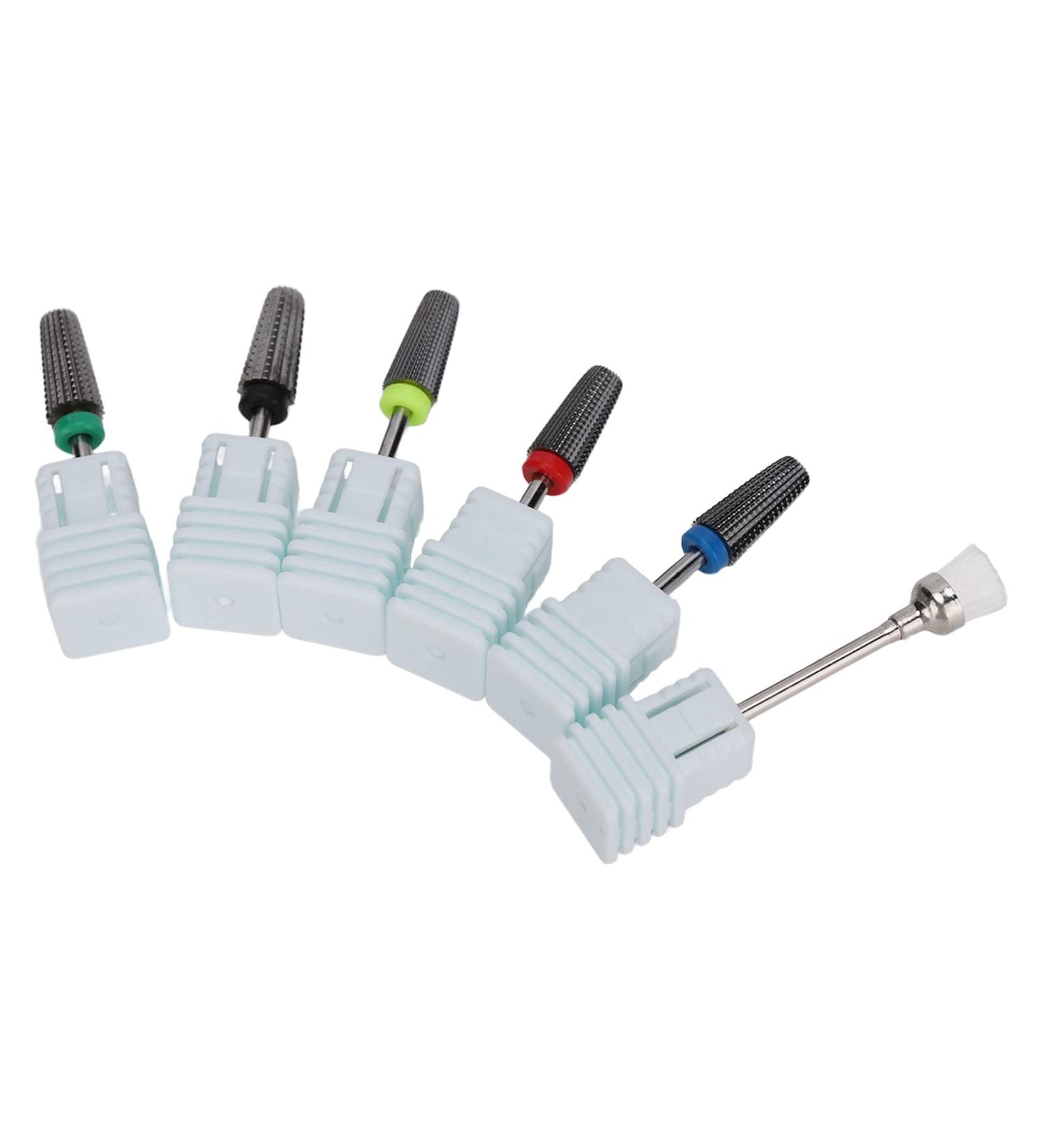 Nail Polishing Head Nail Grinding Bits High Strength Multifunctional for Nail Salon for Household(primary color) - Buy Online on GoSupps.com