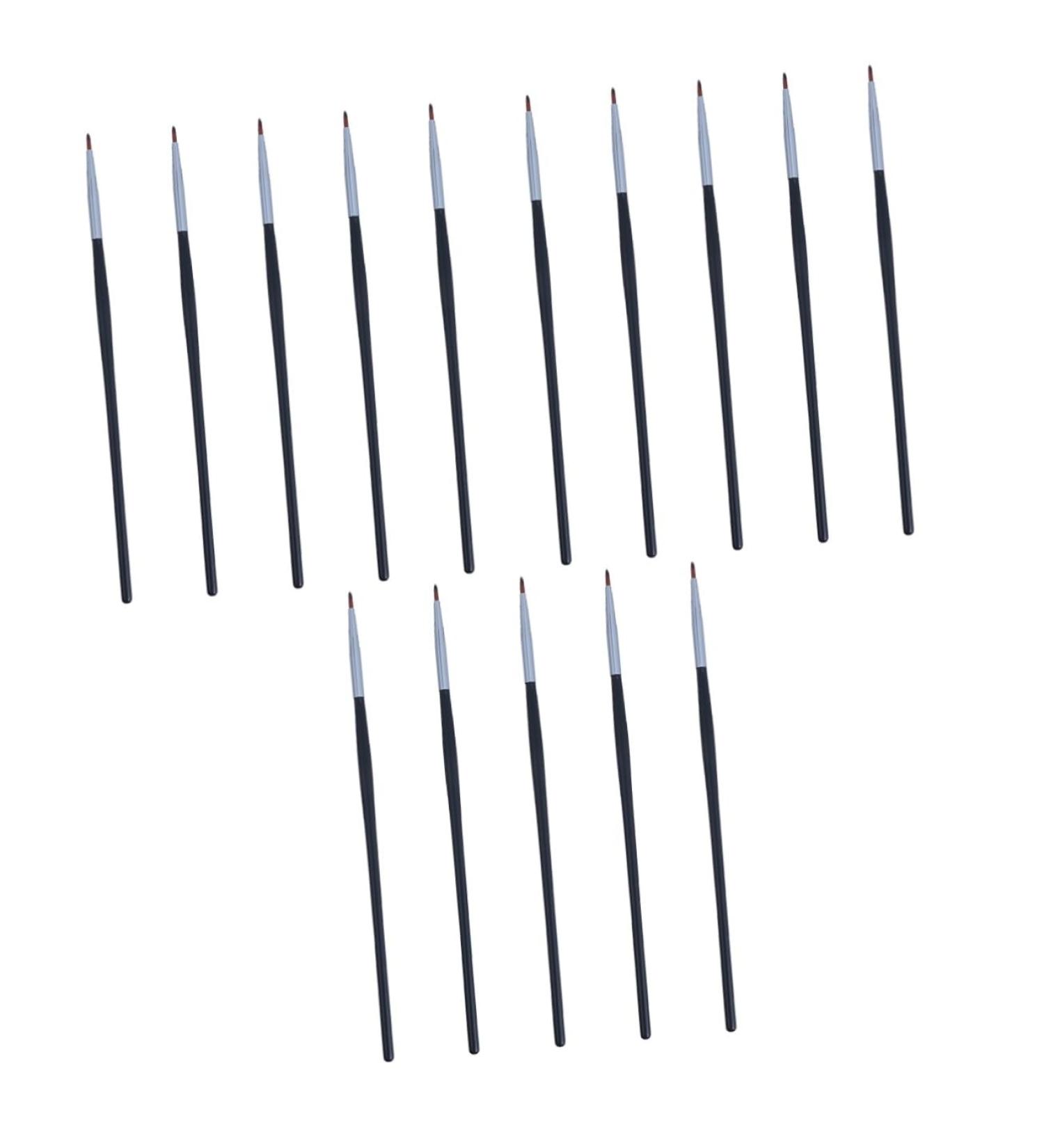 Buy Ipetboom 15 Pcs Fine Eyeliner Brush Set - Eyeliner Lipstick & Eye Shadow Applicators for Flawless Makeup - International Shipping Available - Buy Online on GoSupps.com