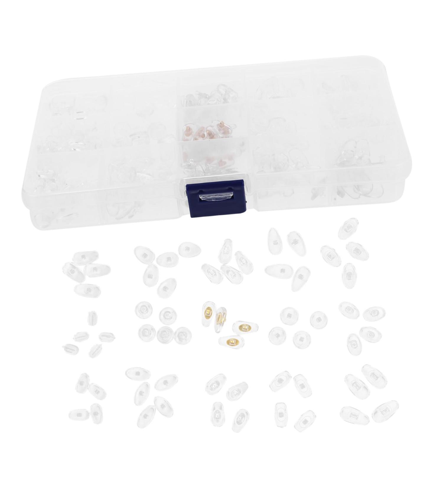 FOMIYES Anti-Slip Glasses Nose Pads - 2 Sets PVC Non-Slipping Nose Cushions for Eyewear - Essential Accessories for Comfort and Stability - Buy Online on GoSupps.com