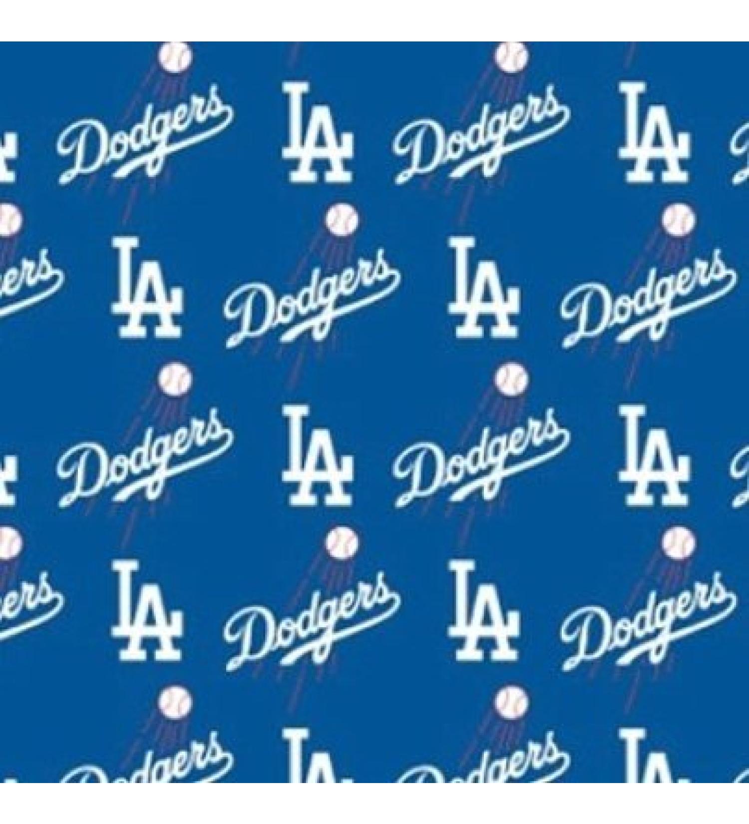 Major League Baseball Los Angeles Dodgers - 100% Cotton, 60" Wide By the Yard