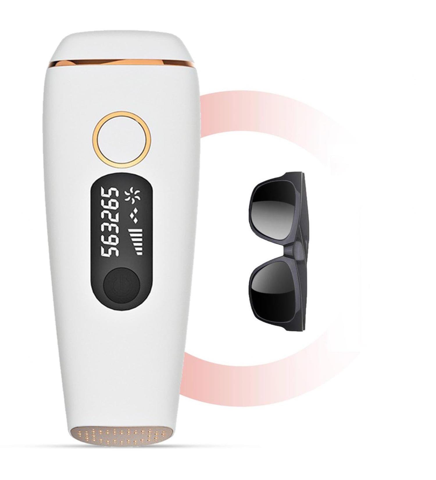 Olaqlld Intelligent Induction Hair Removal Device - Portable Laser Face & Body Hair Remover for Effortless Grooming - Buy Online on GoSupps.com