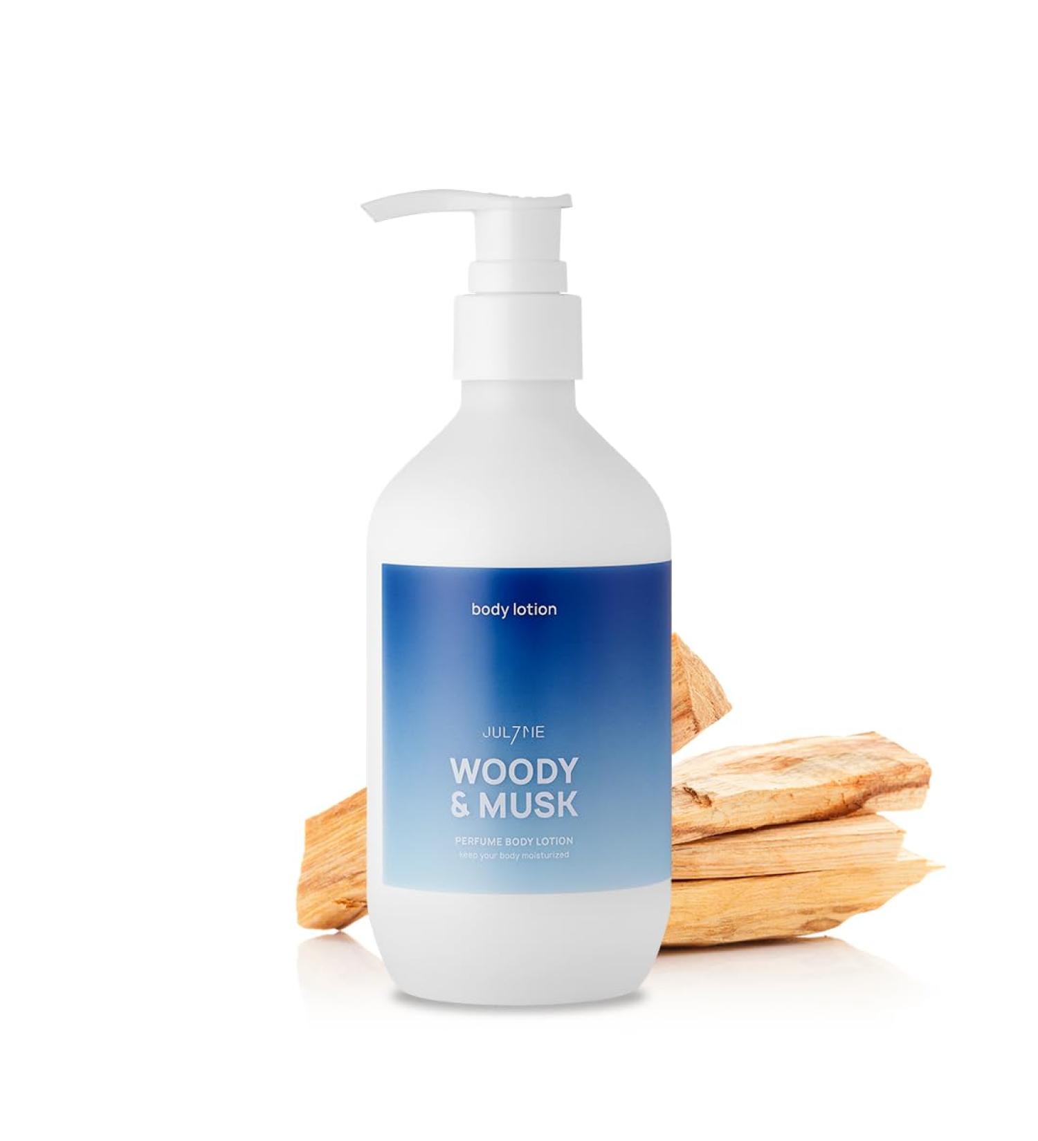 Perfume Body Lotion 10.14 fl.oz | Scented Moisturizer for Women | Non-Sticky Cream | Korean Skin Softening | Woody & Musk Fragrance - Buy Online on GoSupps.com