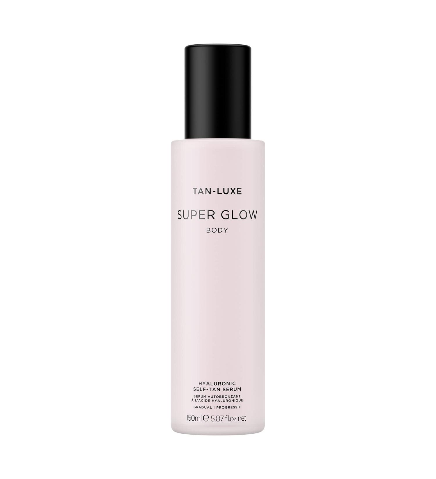 TAN-LUXE Super Glow Body - 150ml Hyaluronic Self Tan Serum | Cruelty & Toxin-Free - Buy Online on GoSupps.com
