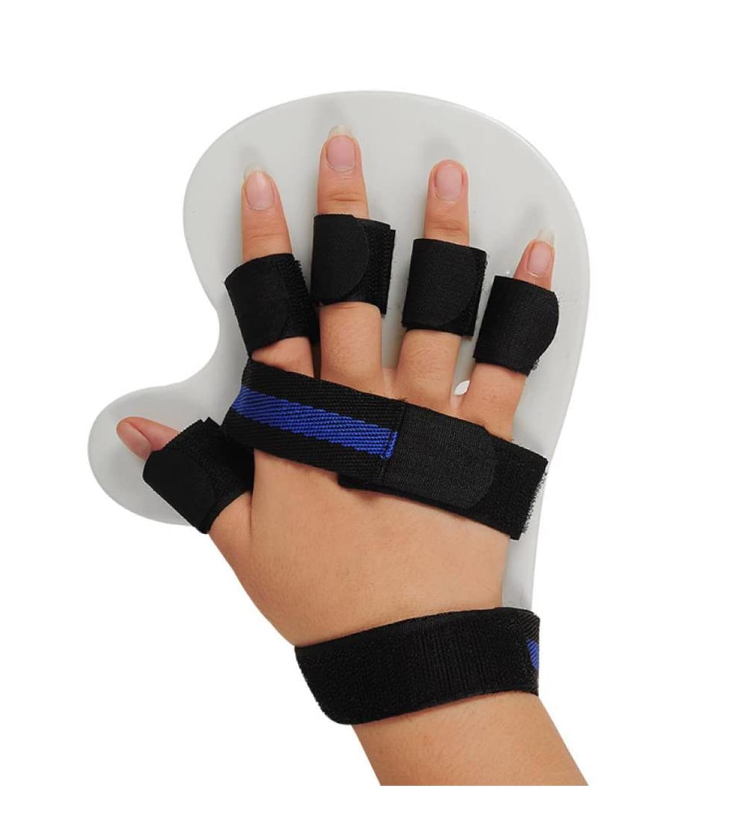 Finger Training Device for Rehabilitation | Finger Orthotics Splint Brace (Left Hand) - Buy Online on GoSupps.com