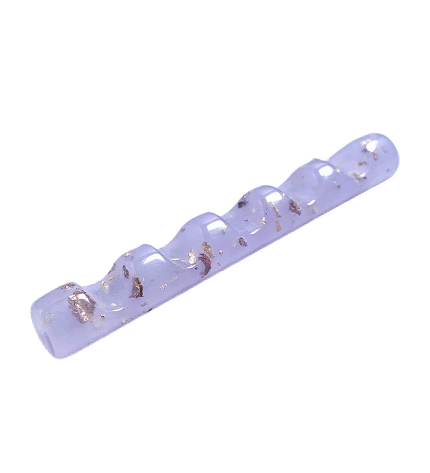 Worparsen Manicure Pen Holder Reusable Shatterproof Multifunctional Nail Brush Pen Stand Holder for Home Purple - Buy Online on GoSupps.com