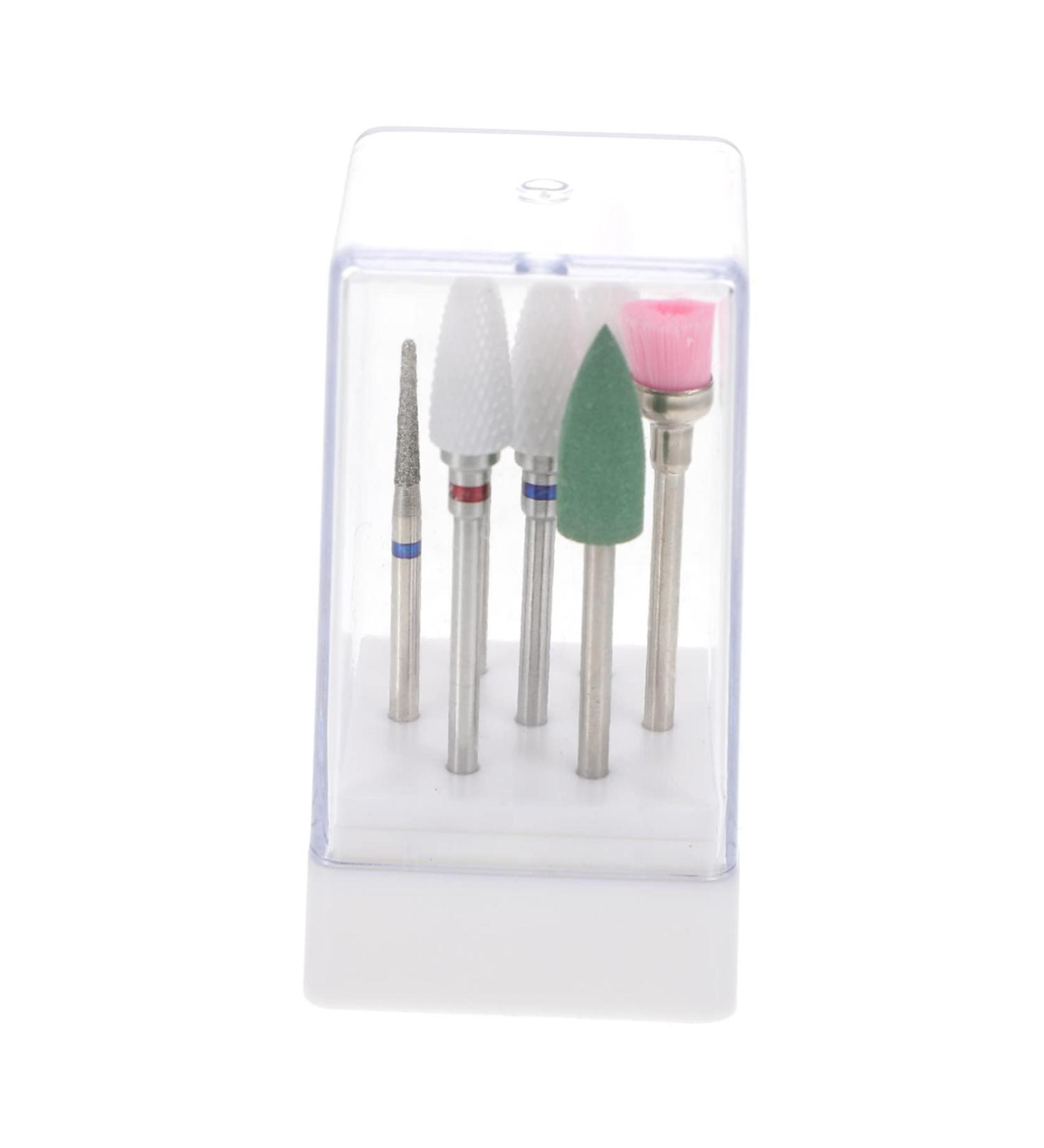 FRCOLOR 1 Set Nail Clipper Grinding Head Nails Drill Bits Carbide Drill Bits Nail Files for Gel Nails Manicure Drill Kit Nail Drill Bits Salon Nail Drill Nail Drill Bits Set Nail Kits Care - Buy Online on GoSupps.com