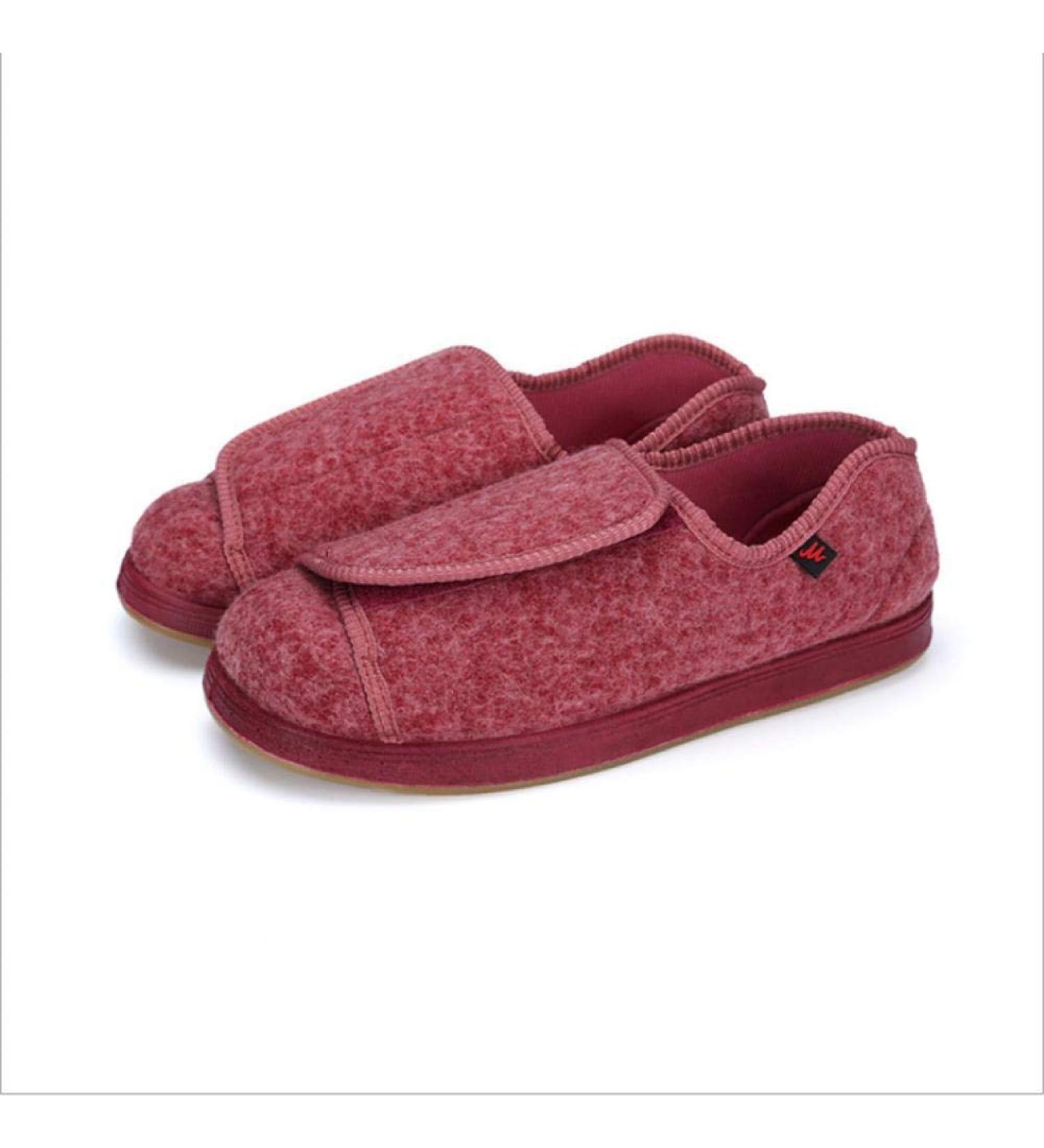 GENRAL Plantar Fasciitis Trainers Air Shoe Swollen feet Diabetic Shoes Pregnant Women's Shoes with Deformed feet Diabetic Easy Close Slipper UK3.5 Pink