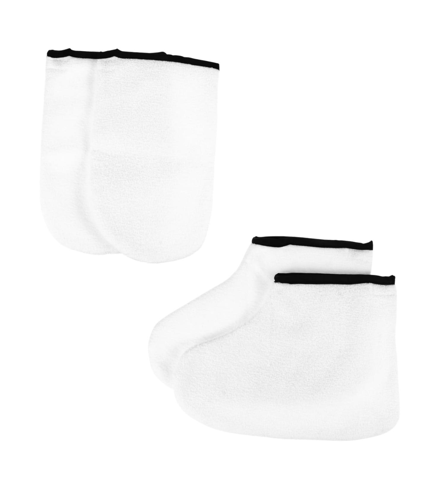 Couvre-pieds Paraffine Exfoliant 2 Paires Taille Unique Soin K rath rapie Hydratant Pied Spa Thermoth rapie Bain Cire - Buy Online on GoSupps.com