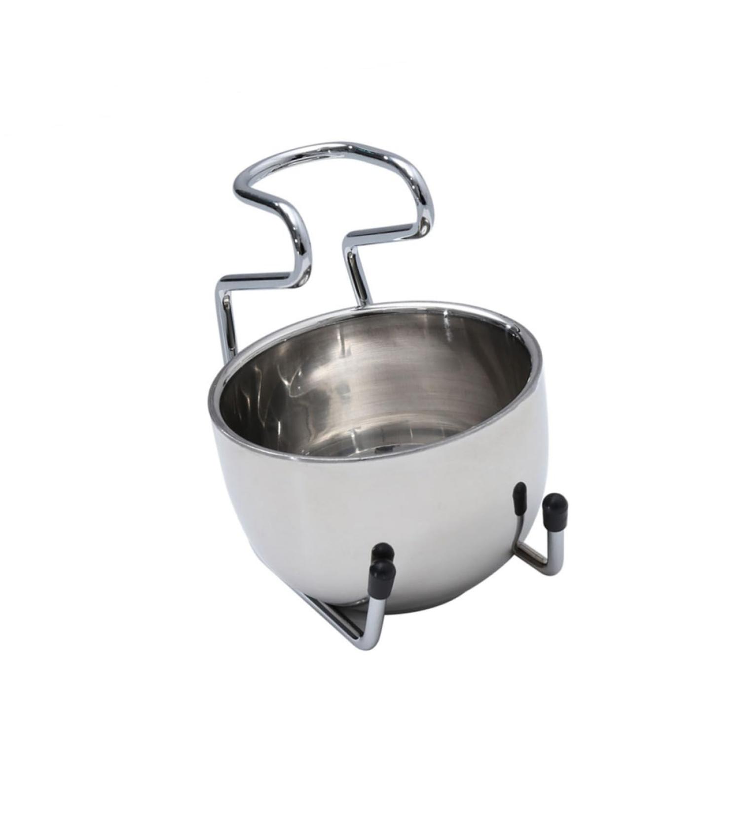 Frcolor Stainless Steel Razor and Brush Stand - Men's Shaving Tool for Precision Grooming | Inoxlm Quality - Buy Online on GoSupps.com