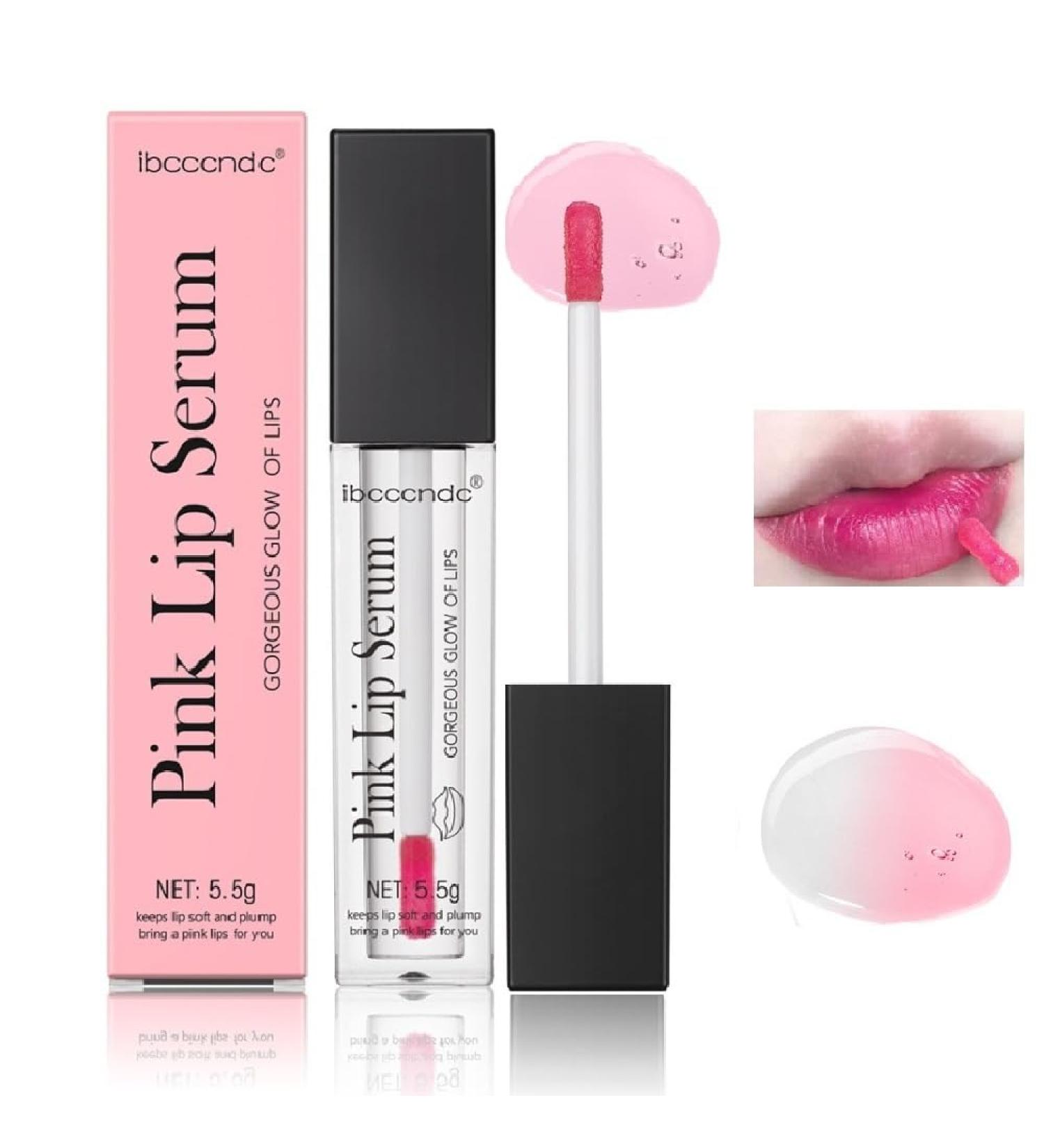 Color Changing Lip Gloss - Pink Magic Mood Lipstick | Hydrating Lip Glow Oil & Tint for Women & Girls | Non-Greasy Transparent Plumping Lip Serum - Buy Online on GoSupps.com