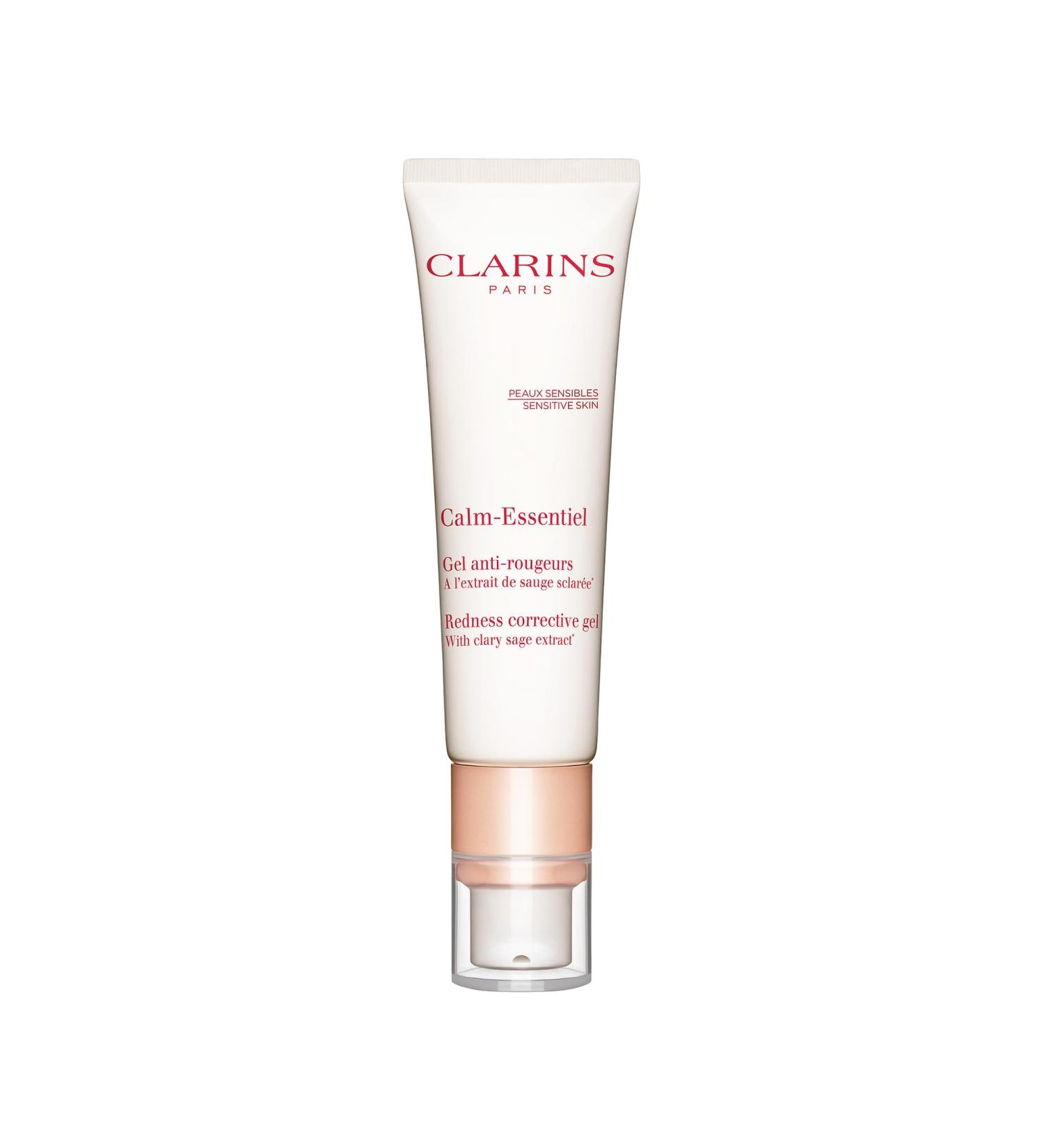 Clarins Calm-Essentiel Redness Corrective Gel with Clary Sage Extract for Sensitive Skin 1 Ounce
