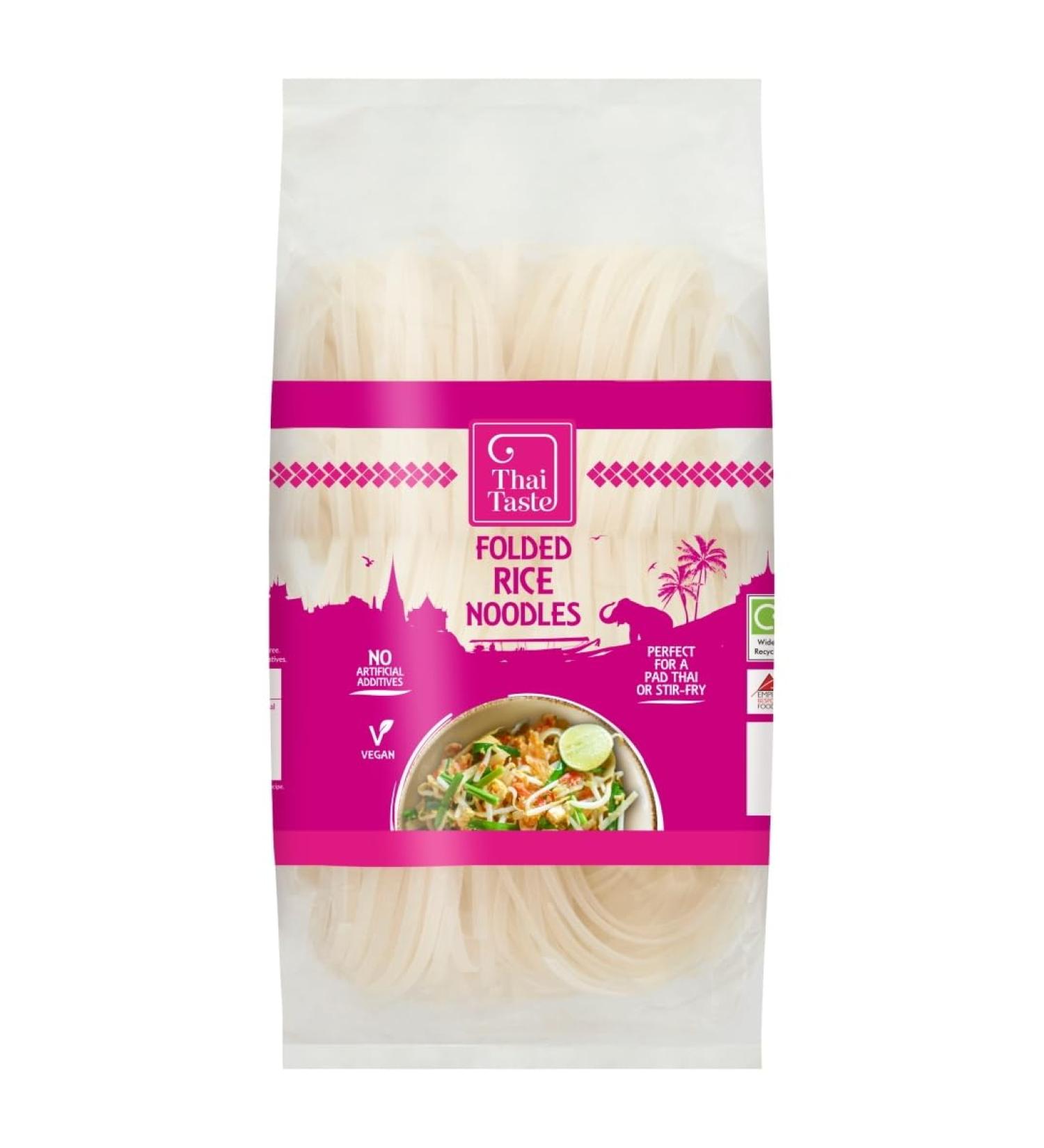 Thai Taste Folded Rice Noodles 200 g - Buy Online on GoSupps.com