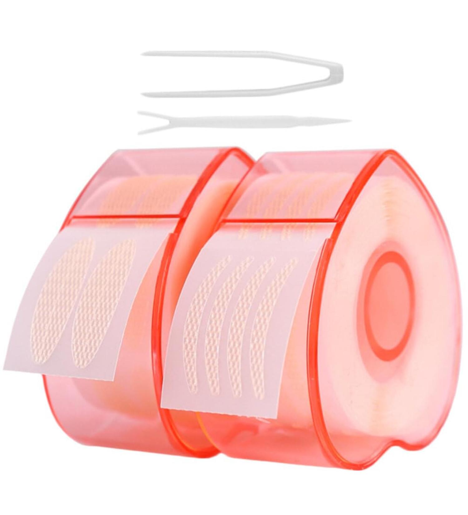 FOMIYES 2 Rolls Double Eyelid Sticker Makeup Tape Glue Tape Ktape Eye Lift Tape Moment Beauty Stickers - Buy Online on GoSupps.com