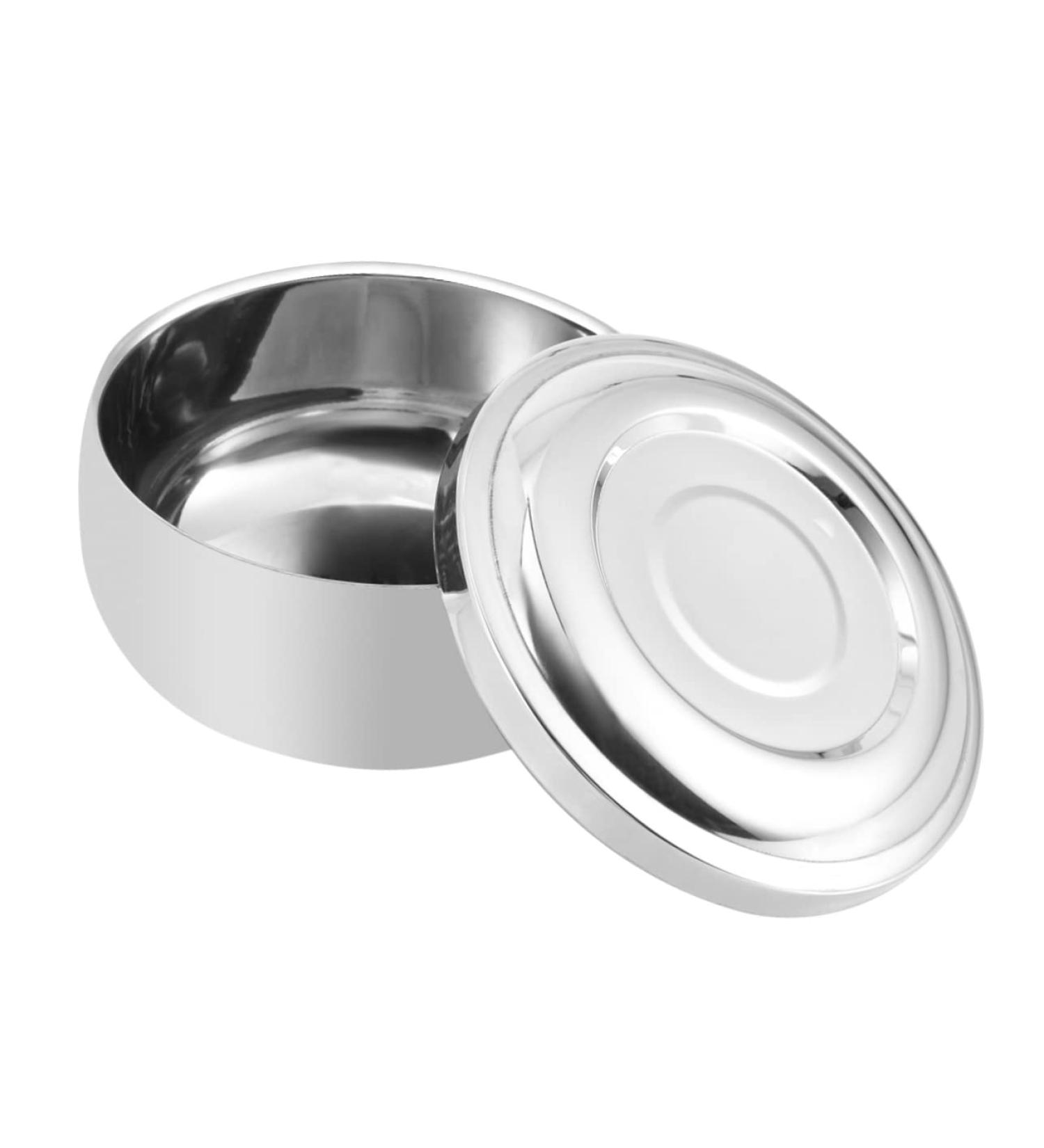 Beavorty Bamboo Razor Shell with Lid - Premium Shaving Foam Container for Men | Wooden Shaving Soap Bowl - Buy Online on GoSupps.com