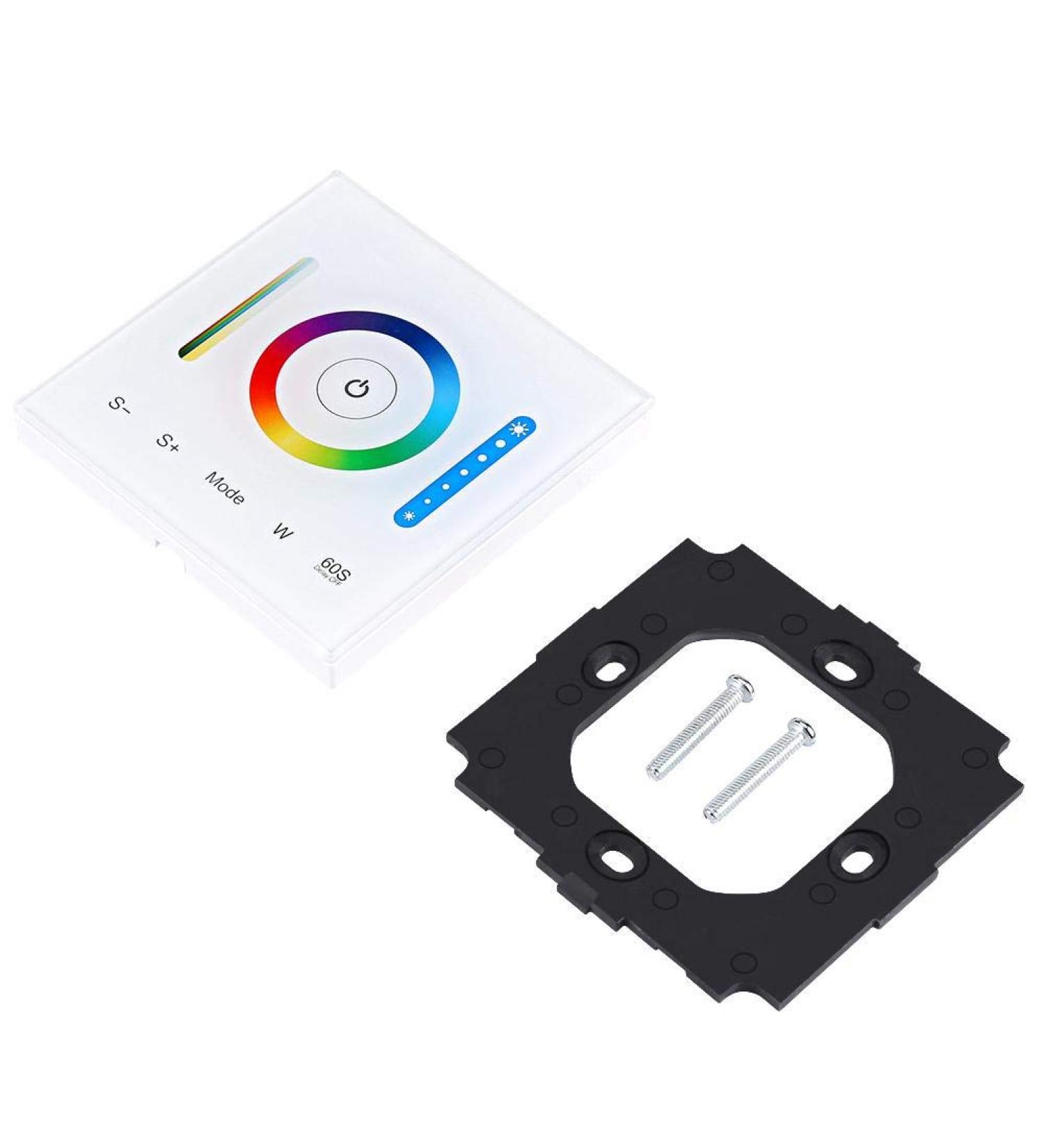 Touch Panel LED Controller for RGB/RGBW/RGB+CCT Color Changing Strip Light | International Shipping Available - Buy Online on GoSupps.com