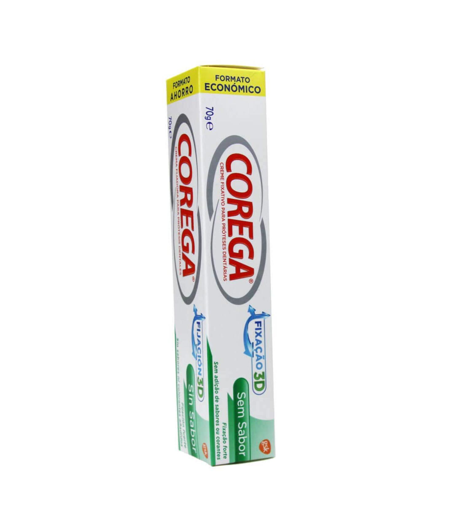 Corega Corega Corega Unflavored 70g + 6 Cleaning Tablets 70g