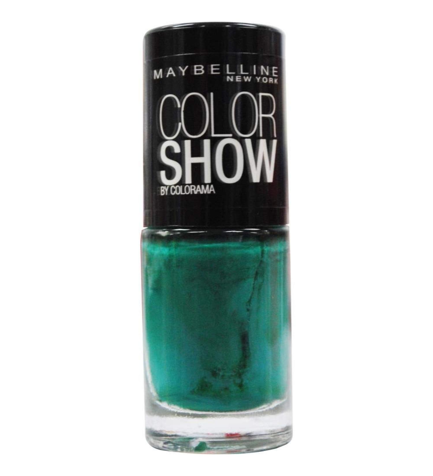 Maybelline Color Show Nail Polish 7ml - Show Me The Green 268 268 Show Me The Green - Buy Online on GoSupps.com
