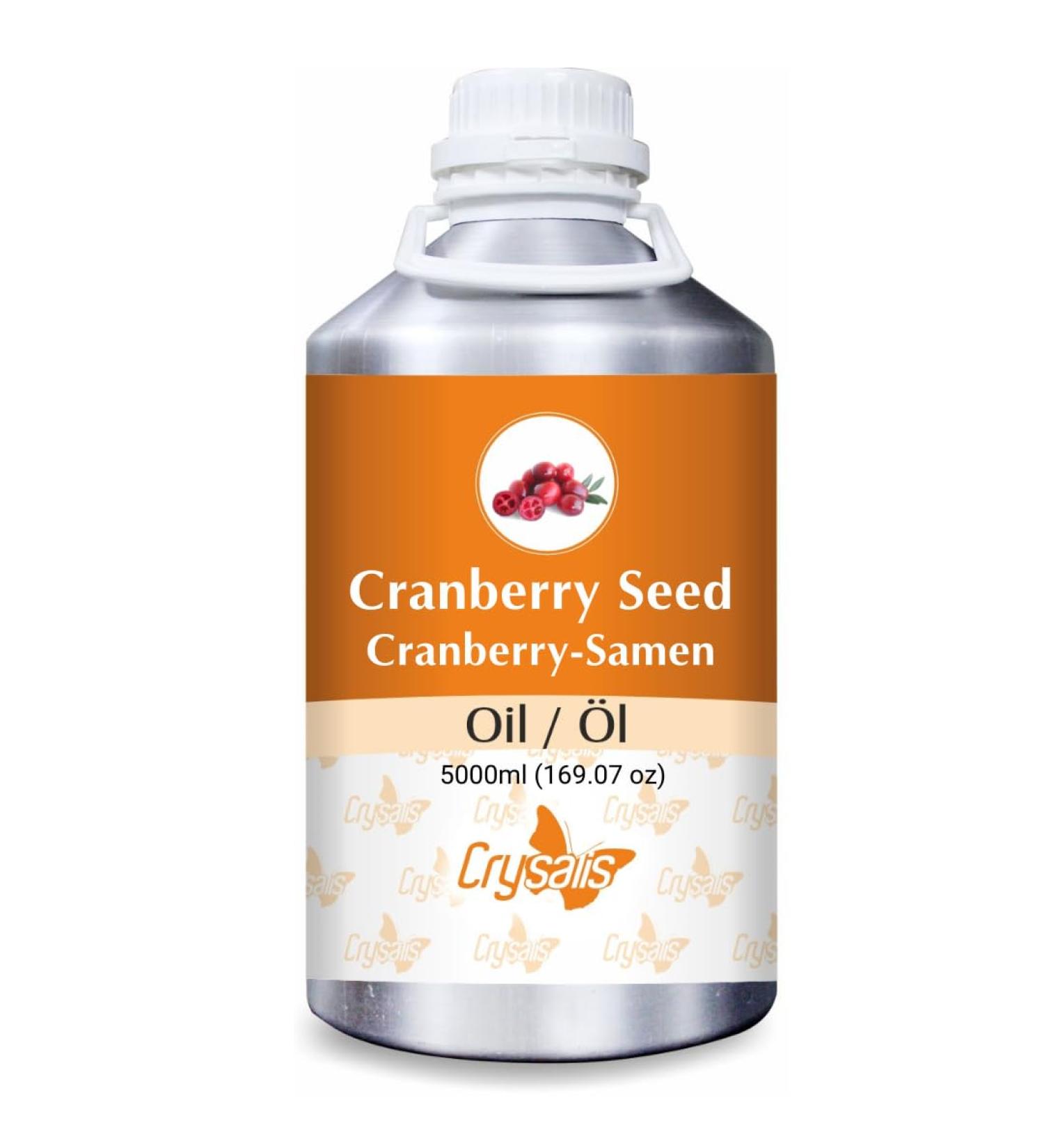 CRYSALIS Chrysalis Cranberry Seed Oil (subg of Vaccinium oxycocus) - 5000 ml/169 fl oz