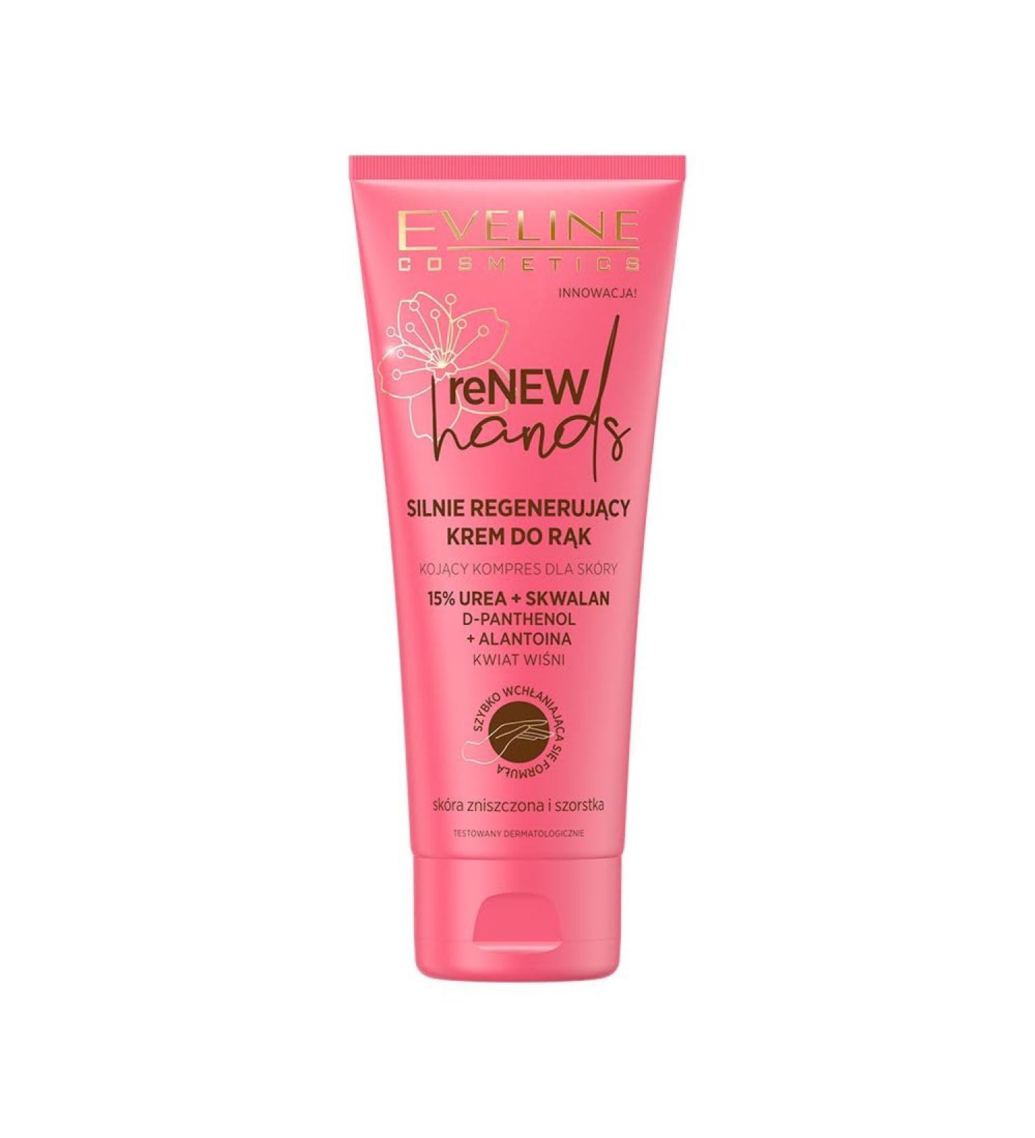 EVELINE COSMETICS Eveline Cosmetics Renew Hands Advanced Hand Cream with 15% Urea and Squalane for Rough and Damaged Skin 75 ml