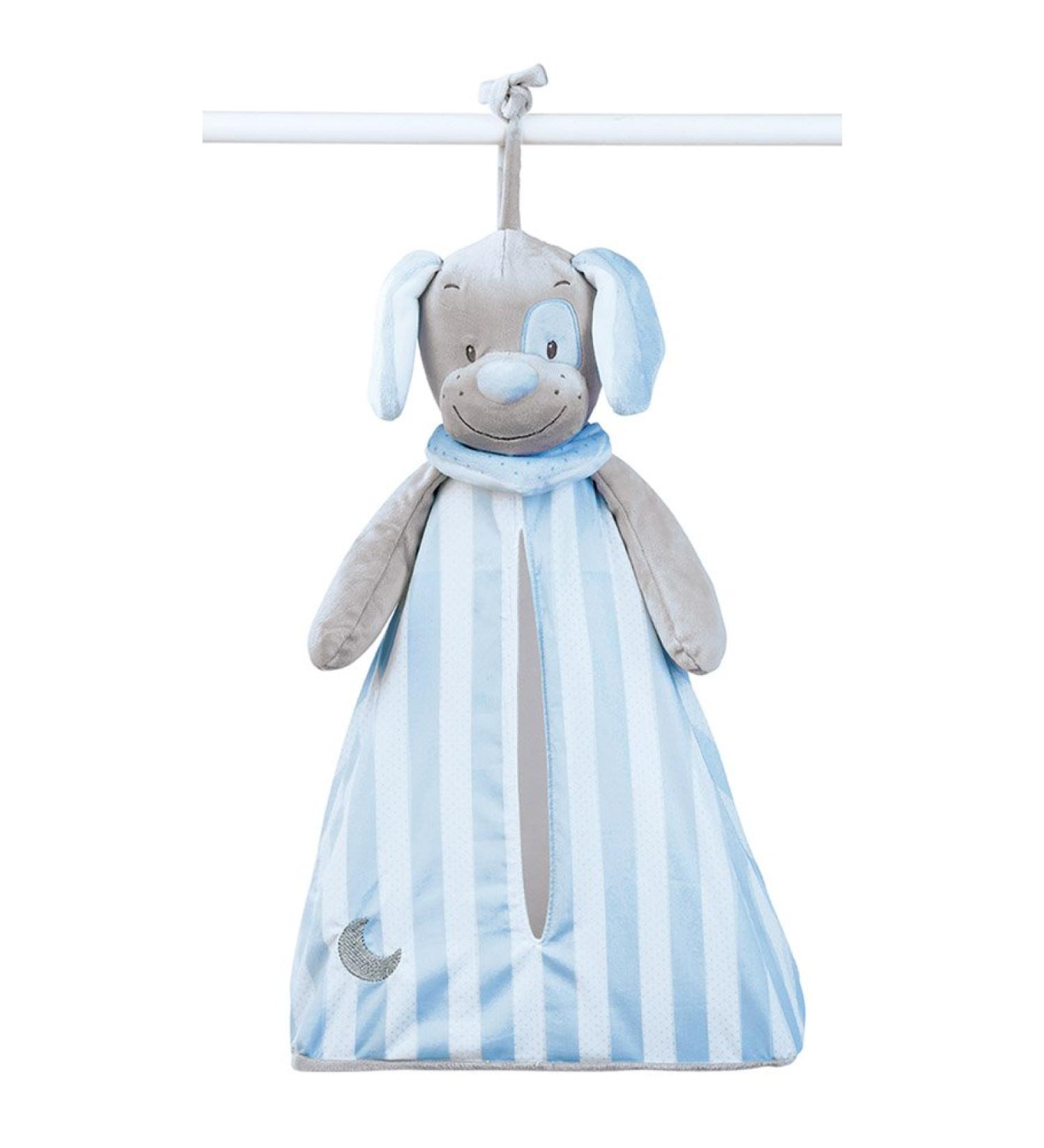 Nattou Diaper Bag for Baby Room for Boys - Sam and Toby - the Dog Toby the Dog