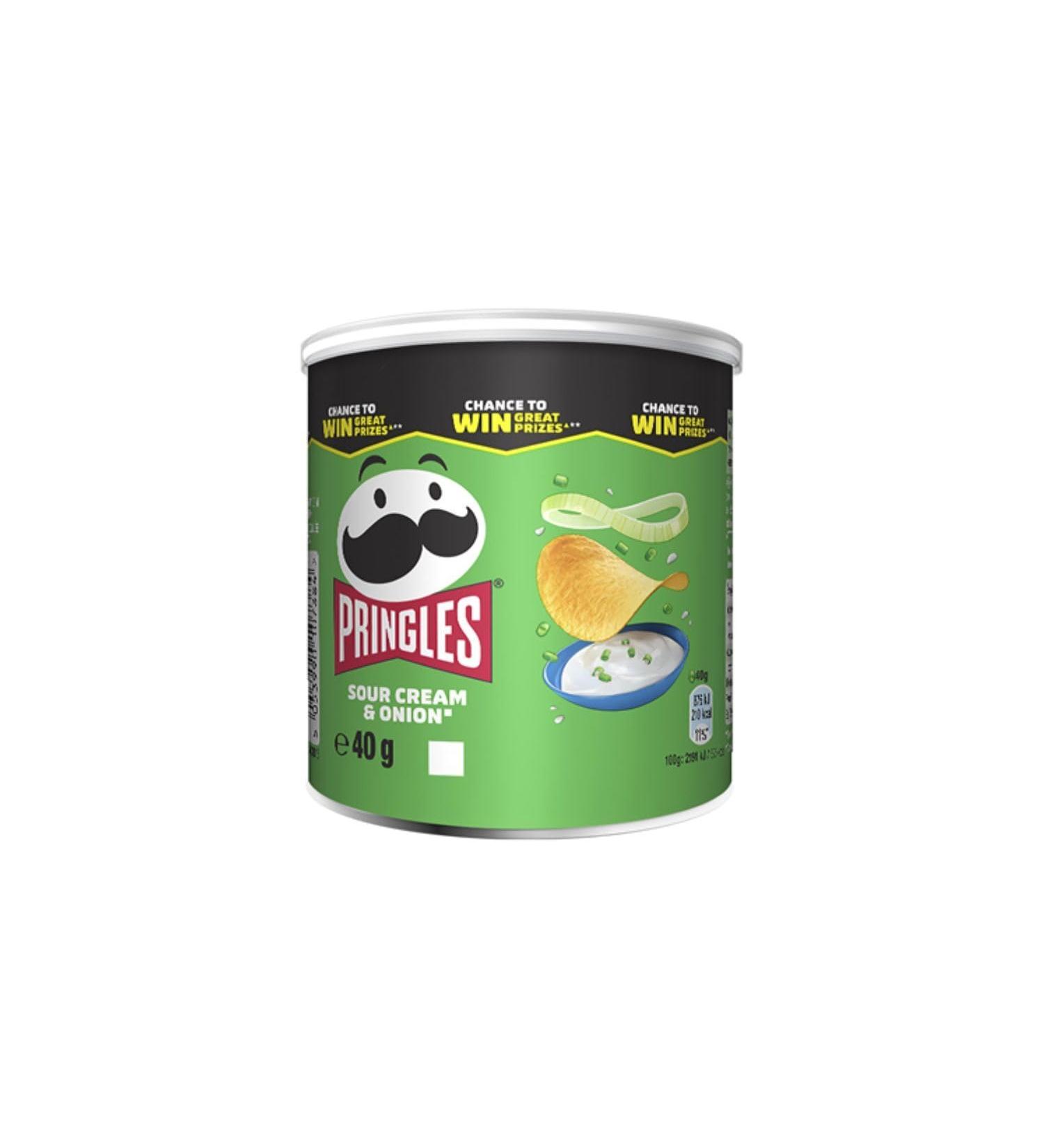 Sour cream & onion crisps 12 x 40g