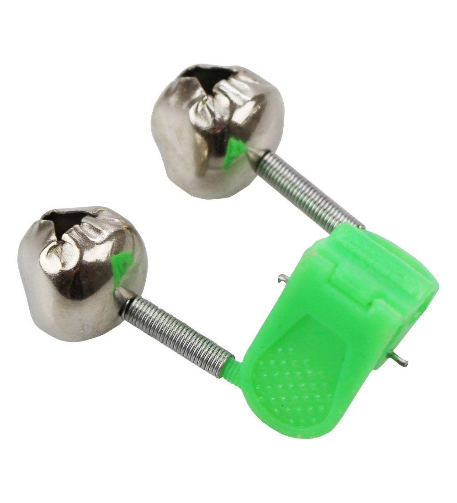 Persei 50pcs Fishing Bite Alarms - Green Fishing Rod Stalk Bells Clamp Tip ABS Accessory - Buy Online on GoSupps.com