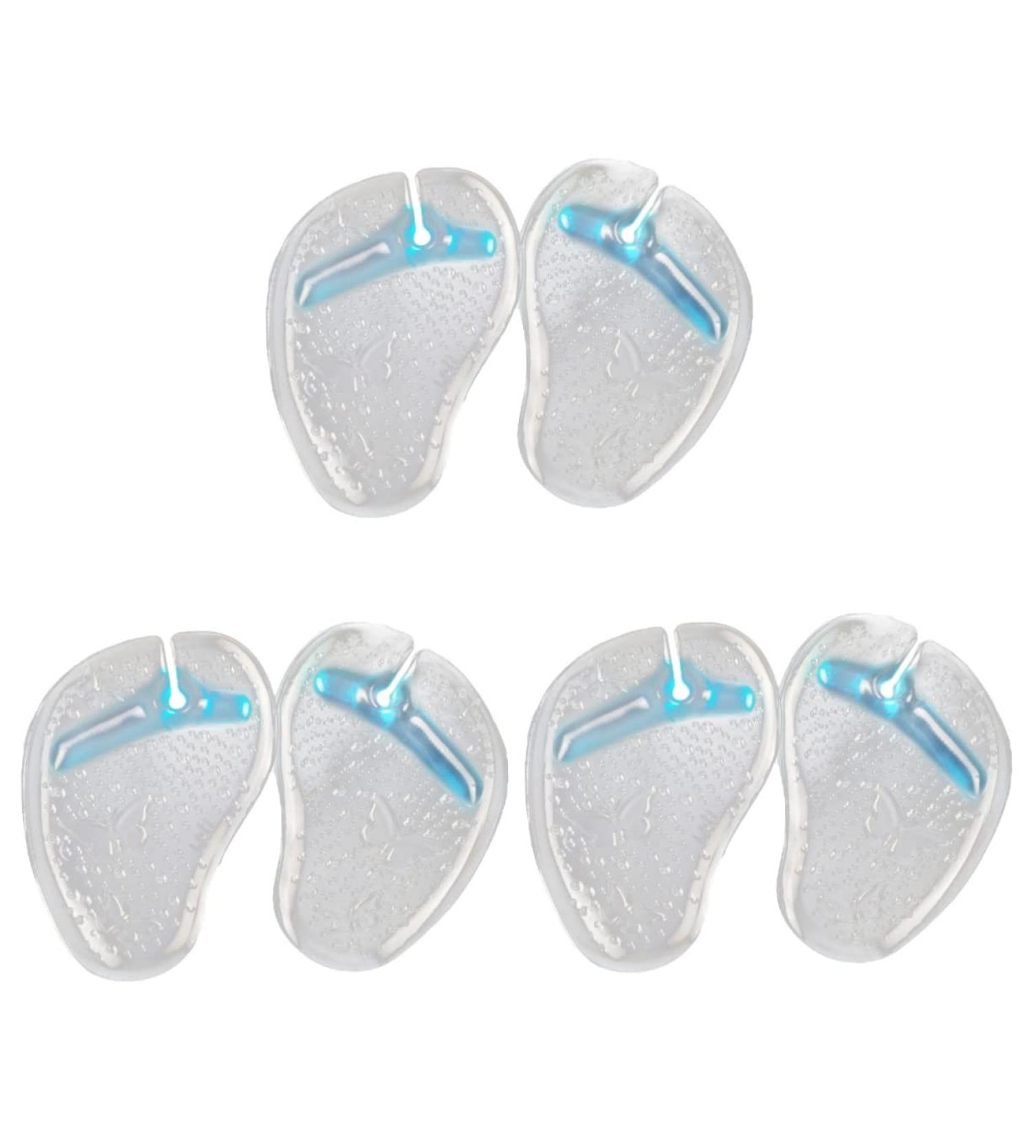 FRCOLOR 3pcs Flip-Flops with Crystals & Gemstones | Massaging Slippers & Toe Protector - High Heel Cushion Pads for Ultimate Comfort - Buy Online on GoSupps.com