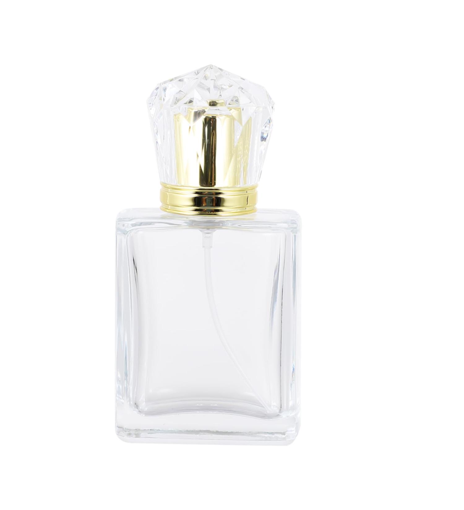 FRCOLOR 1pc Perfume Spray Bottle Travel Container Frosted Spray Bottle Mist Spray Bottle Pump Spray Bottle Perfume Holder Mini Perfume Bottle White Travel Bottle Glass Diamond - Buy Online on GoSupps.com