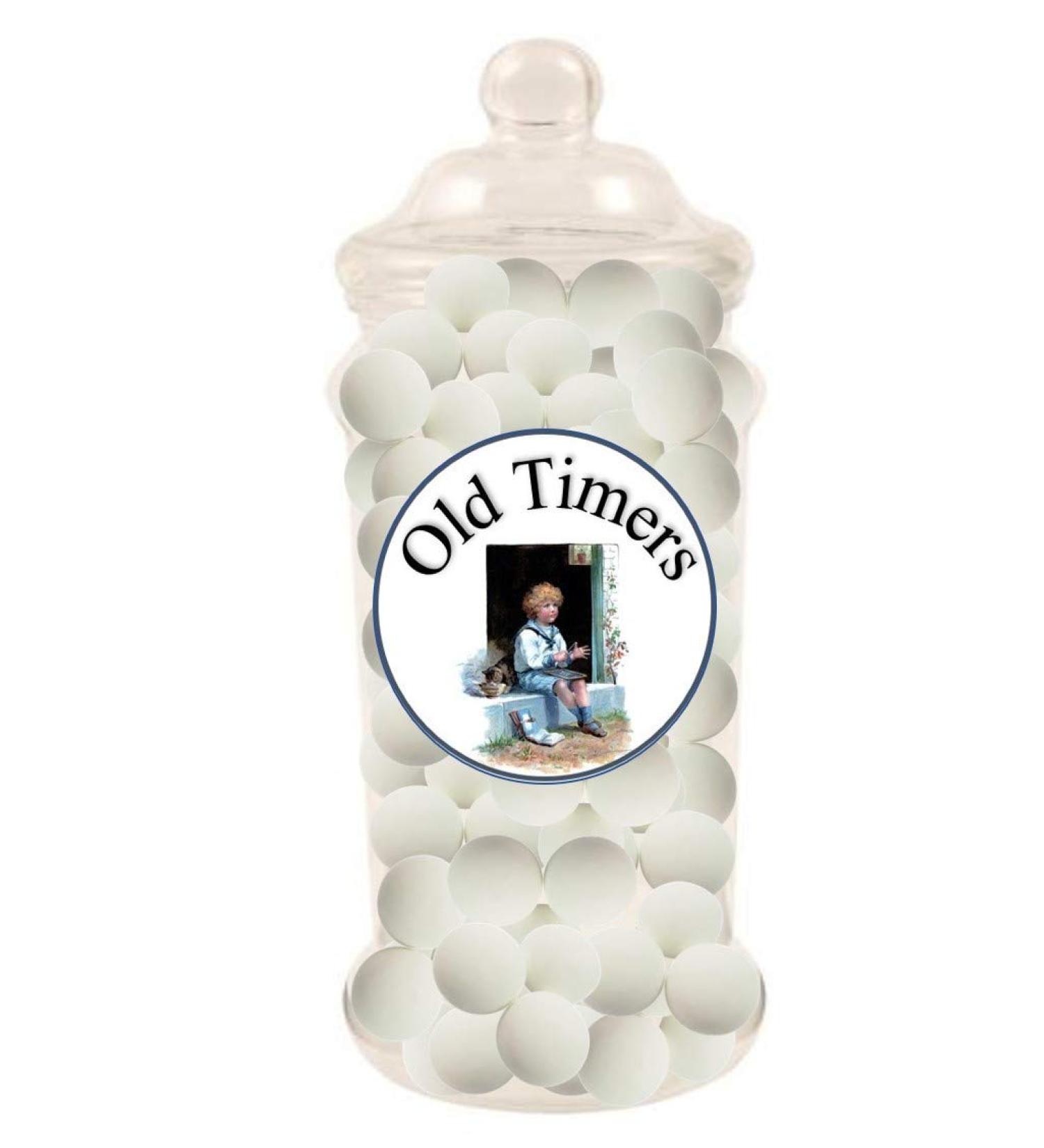 Mint Imperials in Reusable Victorian Style Plastic Sweet Jar 970 millilitres 800 Grams - Buy Online on GoSupps.com