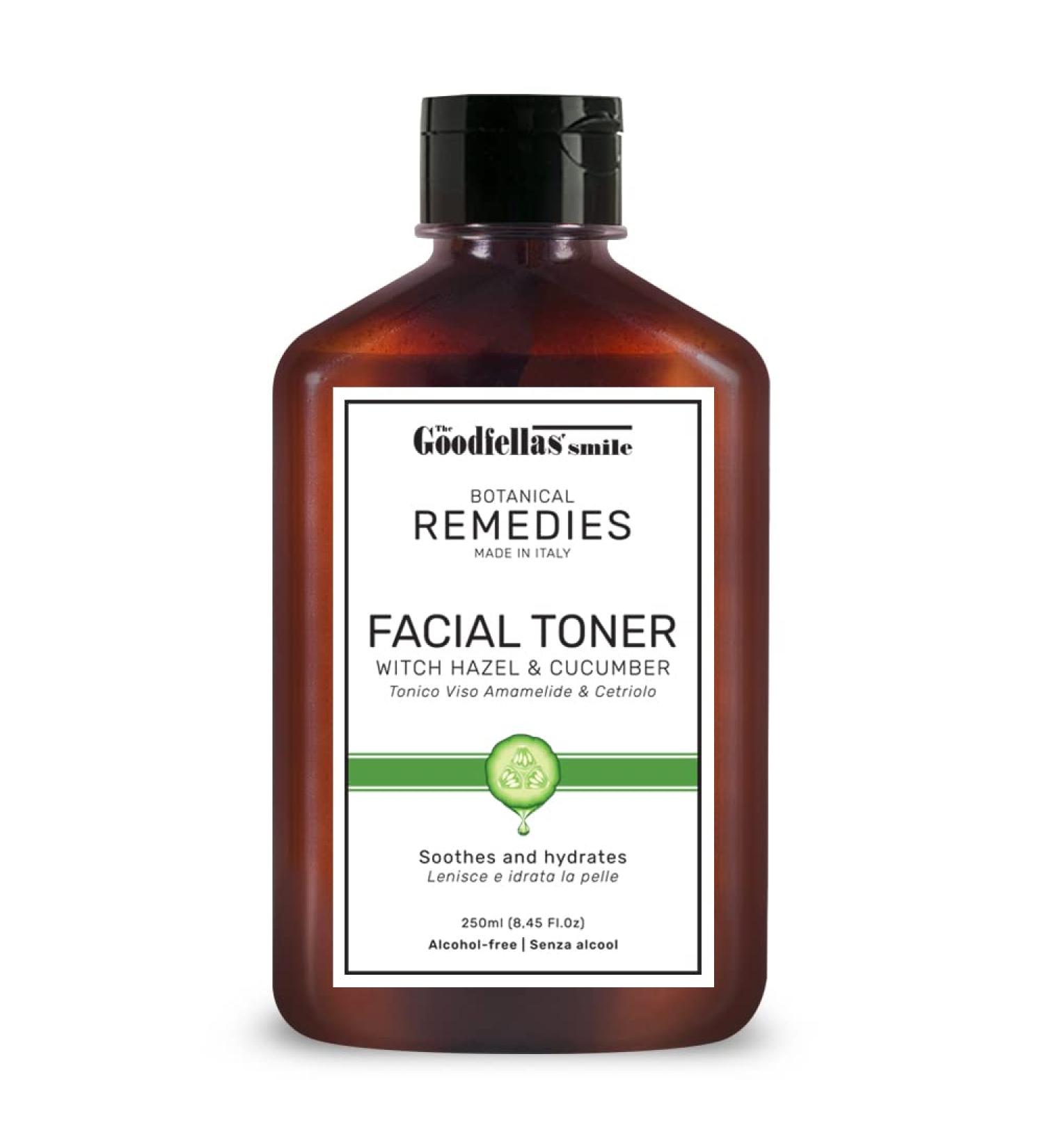 The Goodfellas smile Face Toner with Witch Hazel & Cucumber 250m
