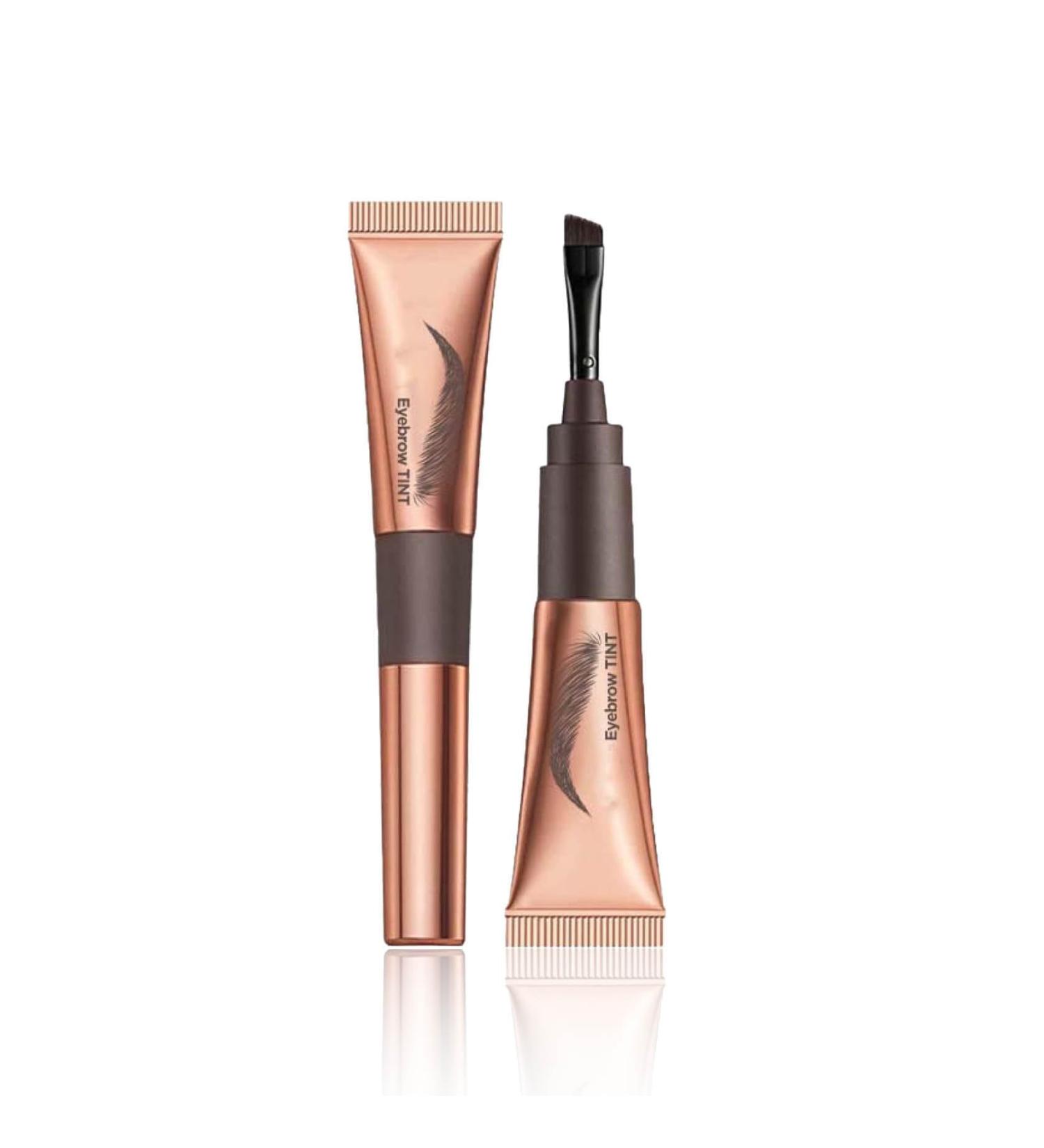  Generisch 2 Pack Waterproof Eyebrow Tattoo Transfer Gel Waterproof Stain Resistant Lasting 3 Days Easy Peel Off Eyebrow Gel 01# Black Grey - Buy Online on GoSupps.com