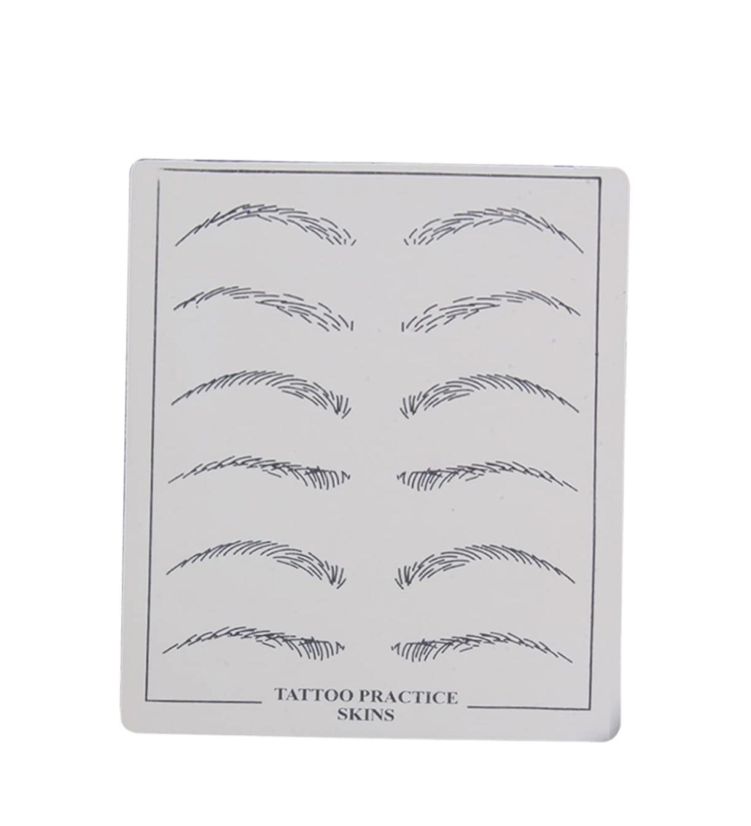 NOLITOY 6 Pcs Eyebrow Practice Skin Eyebrow Microblading Skin Eye Brow Practice Skin - Buy Online on GoSupps.com