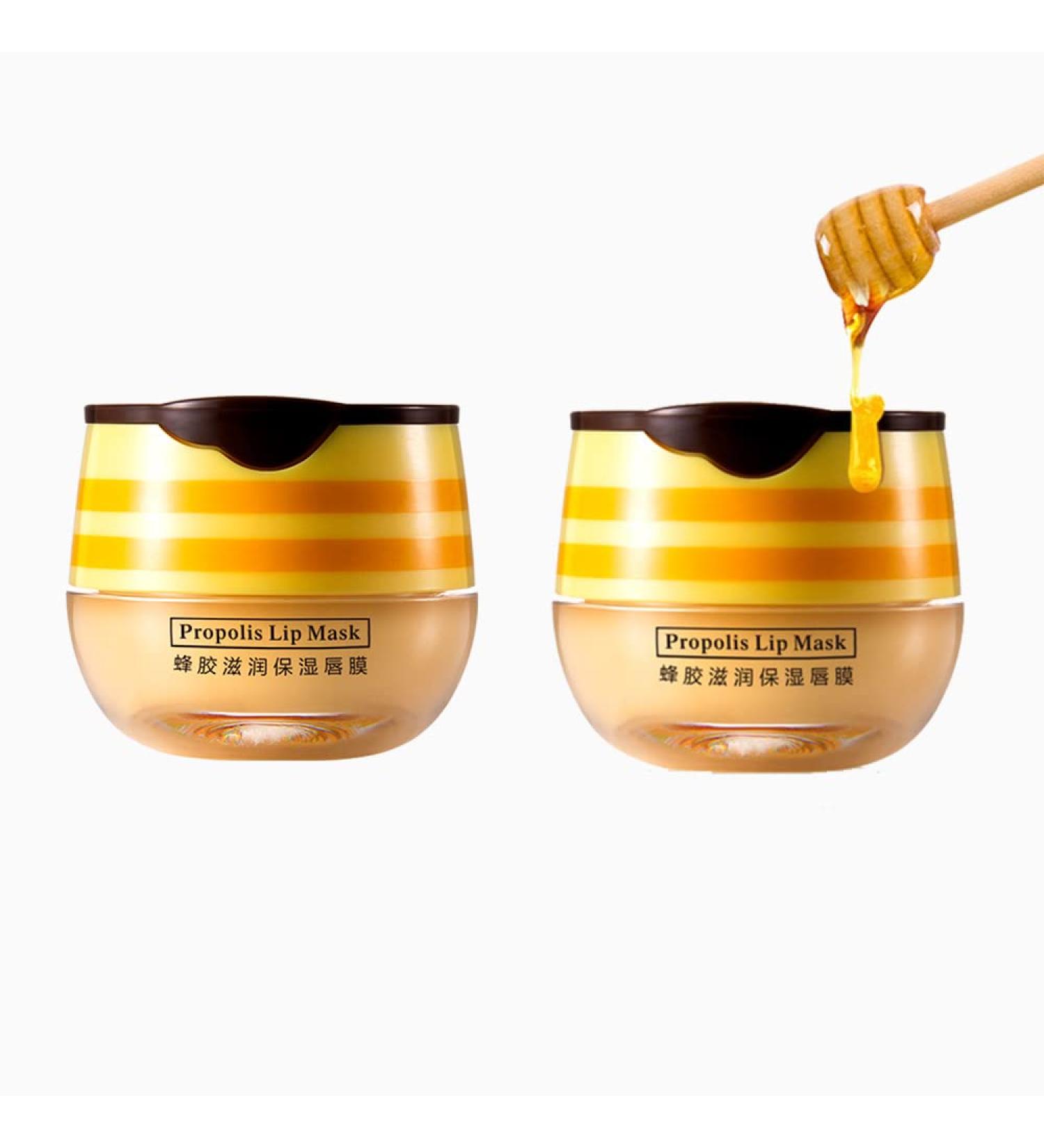 2PCS Bee Balm Lip Balm: Moisturizing Honey Lip Mask for Hydration & Repair - Buy Online on GoSupps.com