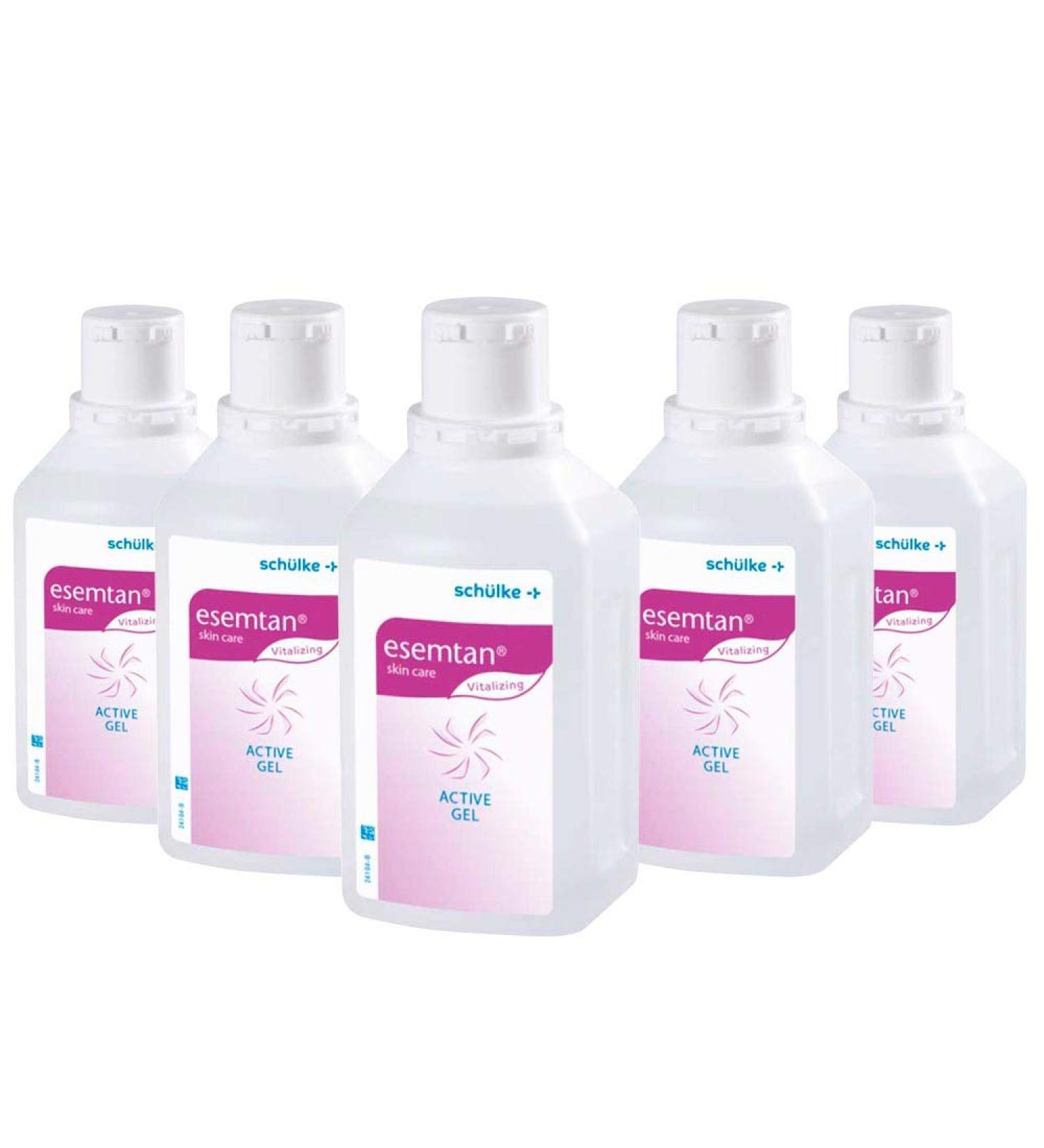 5x 500 ml Sch lke Esemtan Active Gel Skin Care Gel Skin Care promotes circulation