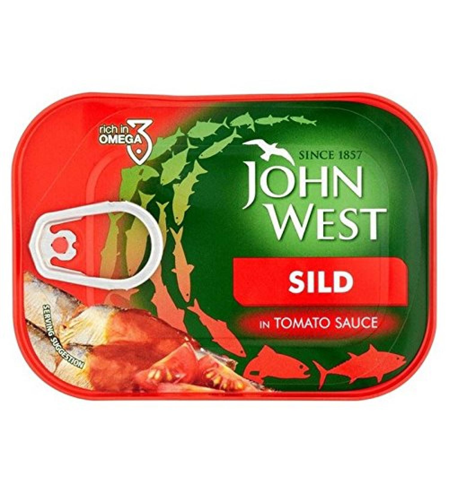 John West John Sild West in Tomato Sauce 110g