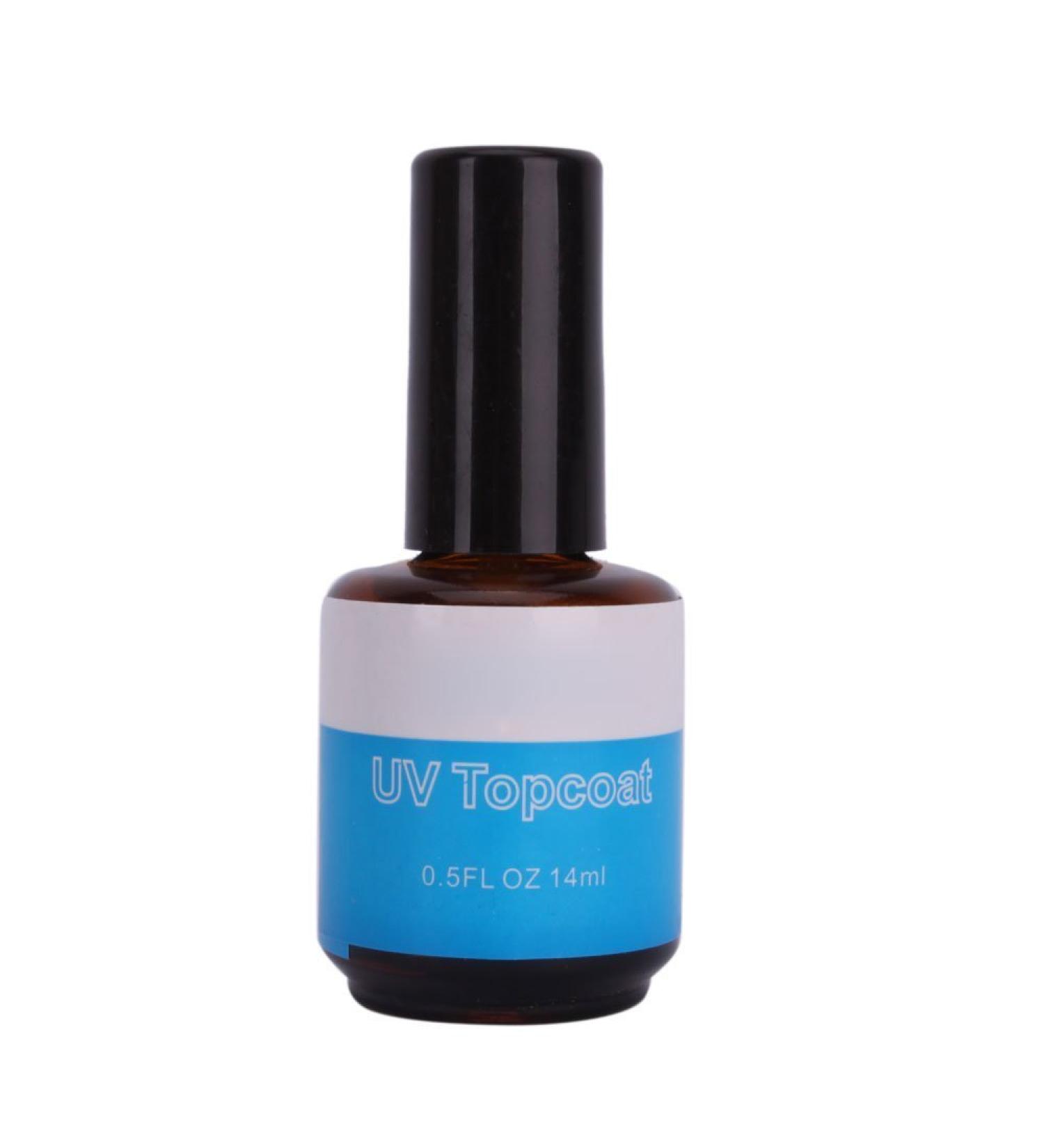 Obahdirry Nail Art Top Coat UV Gel Gloss Glaze Manicure
