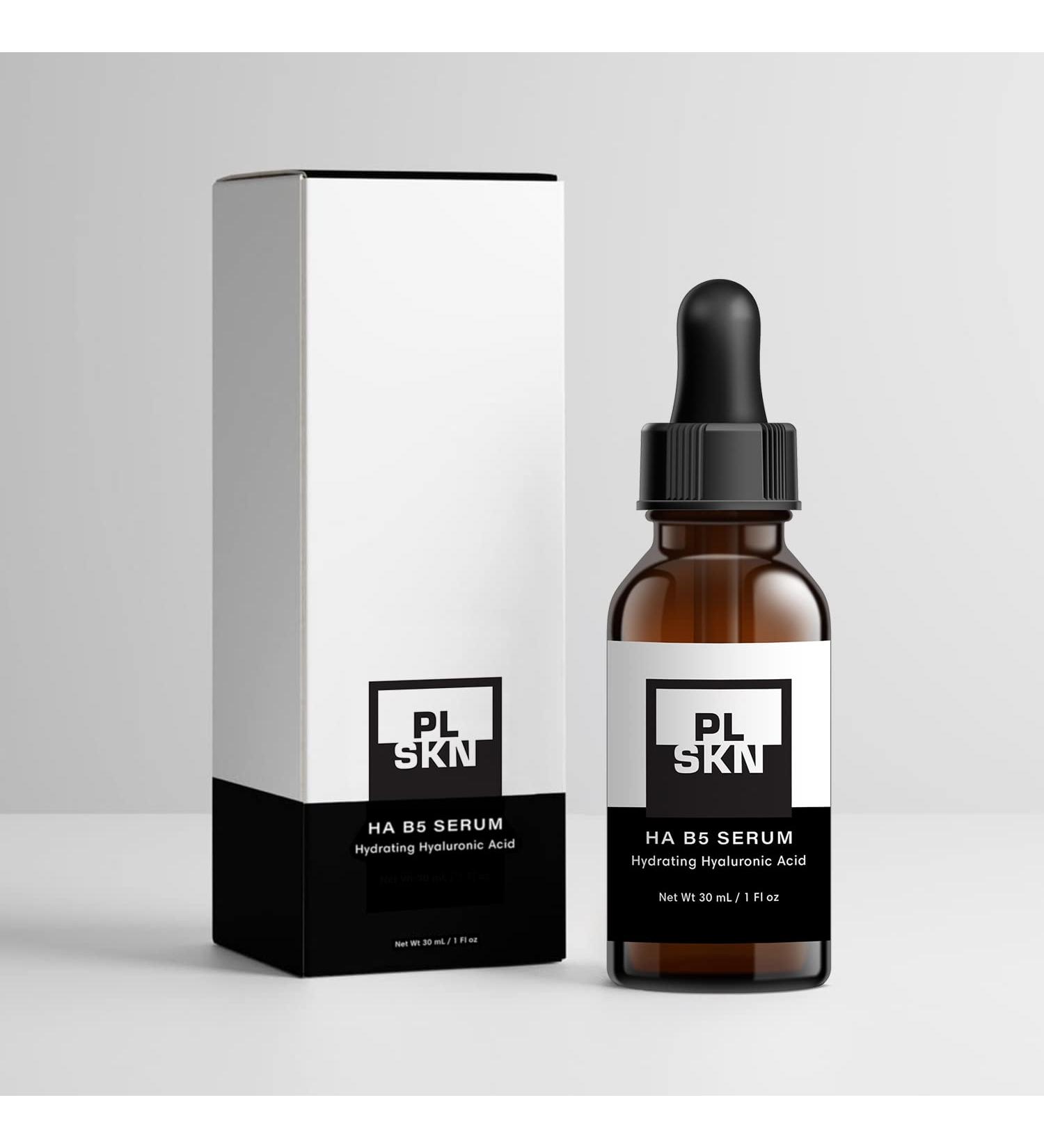 HA B5 Face Serum - Hydrate & Plump Skin | Hyaluronic Acid + Vitamin B5 | Made in USA - International Shipping - Buy Online on GoSupps.com