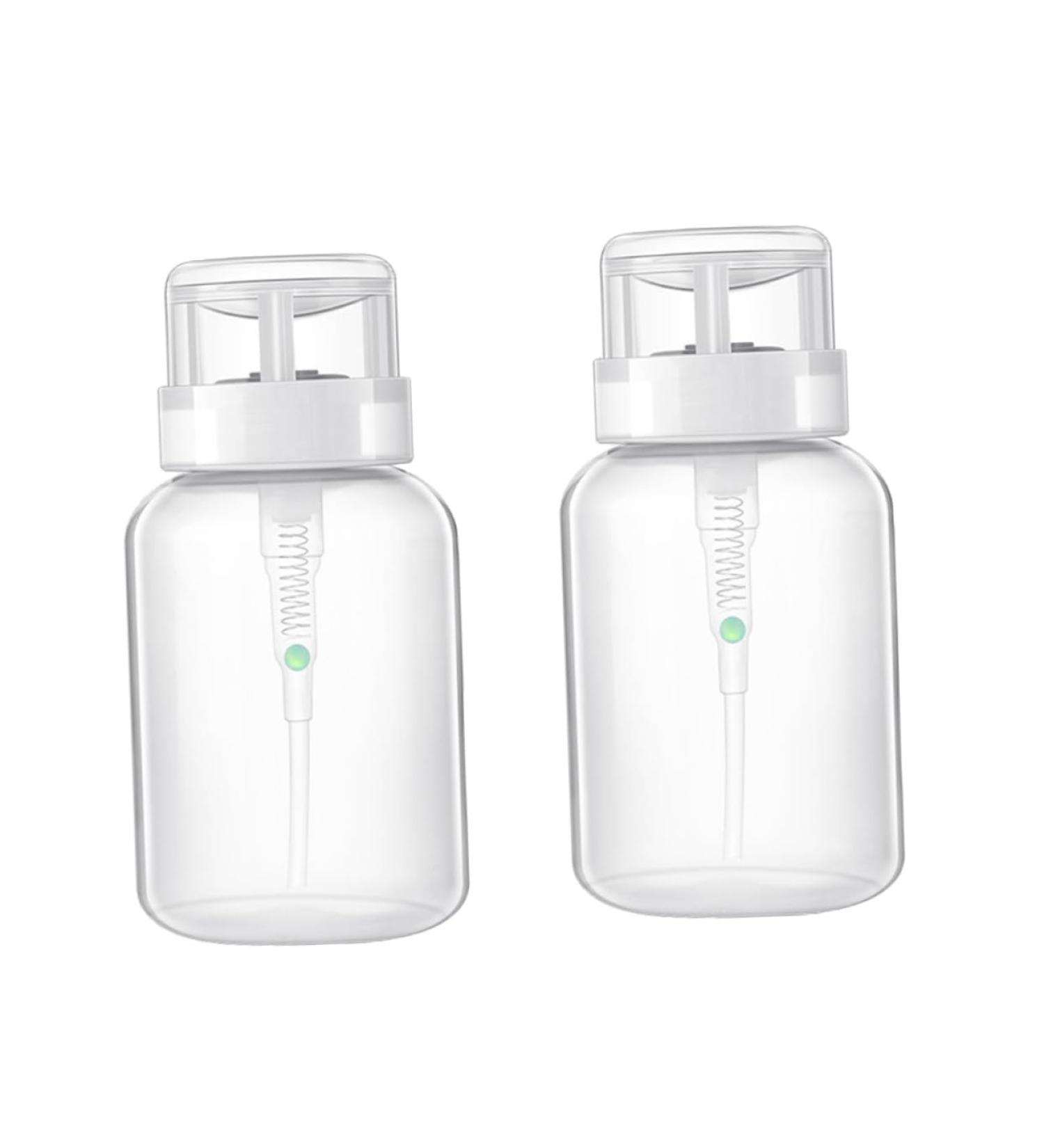 Veemoon 2pi ces Flacons De Dissolvant Pompe De Distributeurs Vides Bouteilles De Stockage De Liquide Avec Syst me De Verrouillage - Buy Online on GoSupps.com