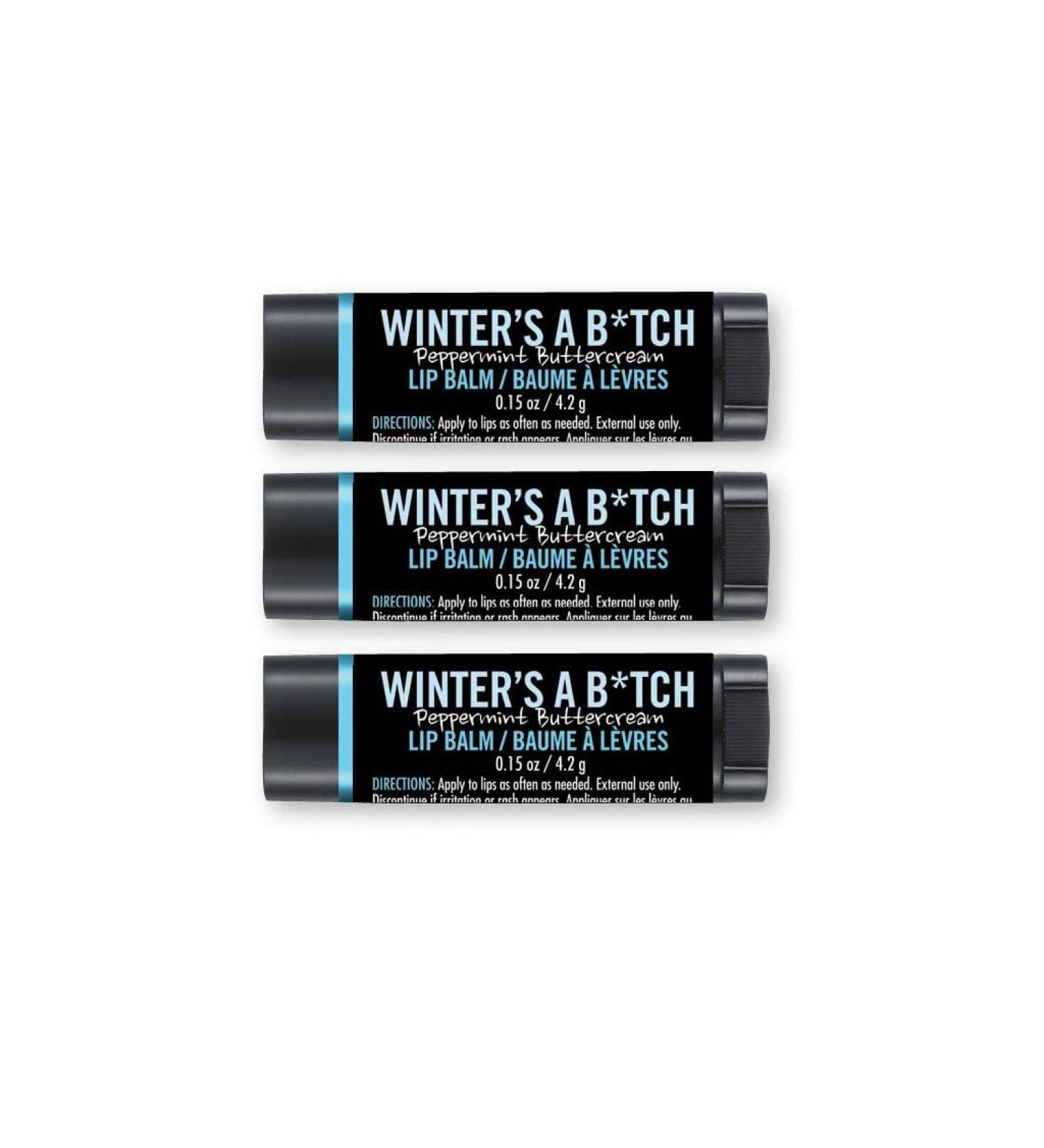 Lip Balm Pack - Winter's a B*tch 3pcs.