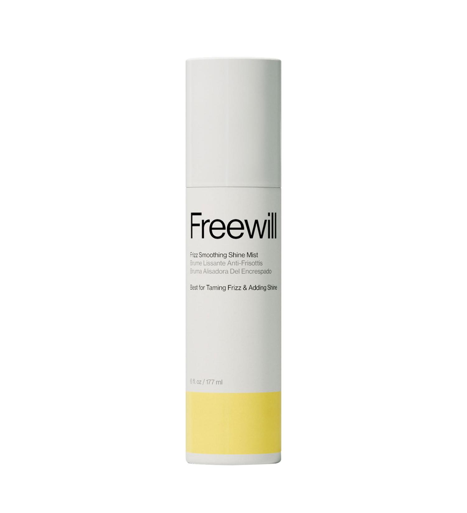 Freewill Frizz Smoothing Shine Mist Nourishing and Lightweight Spray for Hair Frizz Control Hydration and Shine Tames Flyaways Quick Absorption 6 oz Anti-Frizz Mist - Buy Online on GoSupps.com