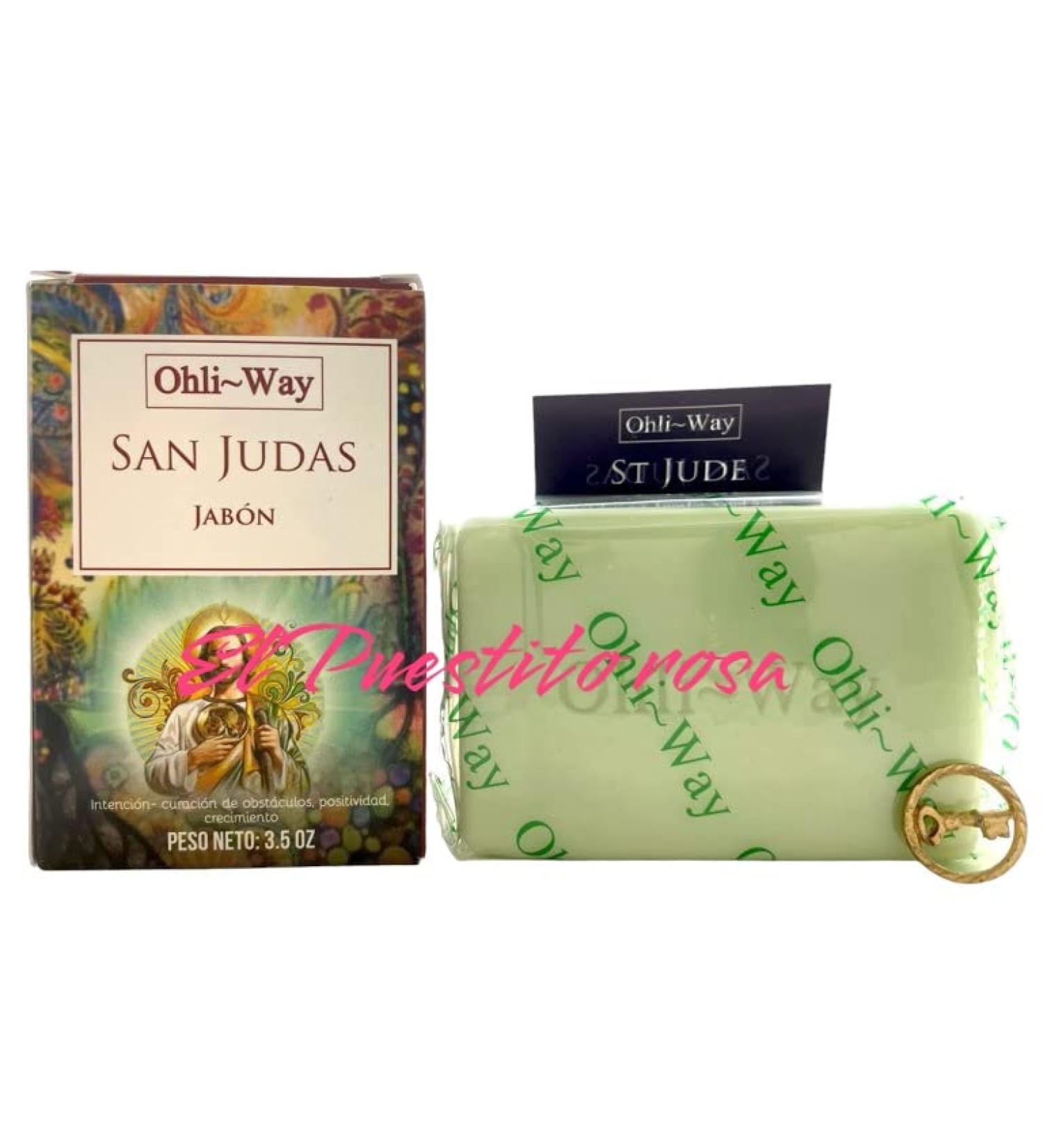 Buy Ohli Way St Jude (San Judas) Soap - International Shipping Available | Premium Handmade Soaps - Buy Online on GoSupps.com
