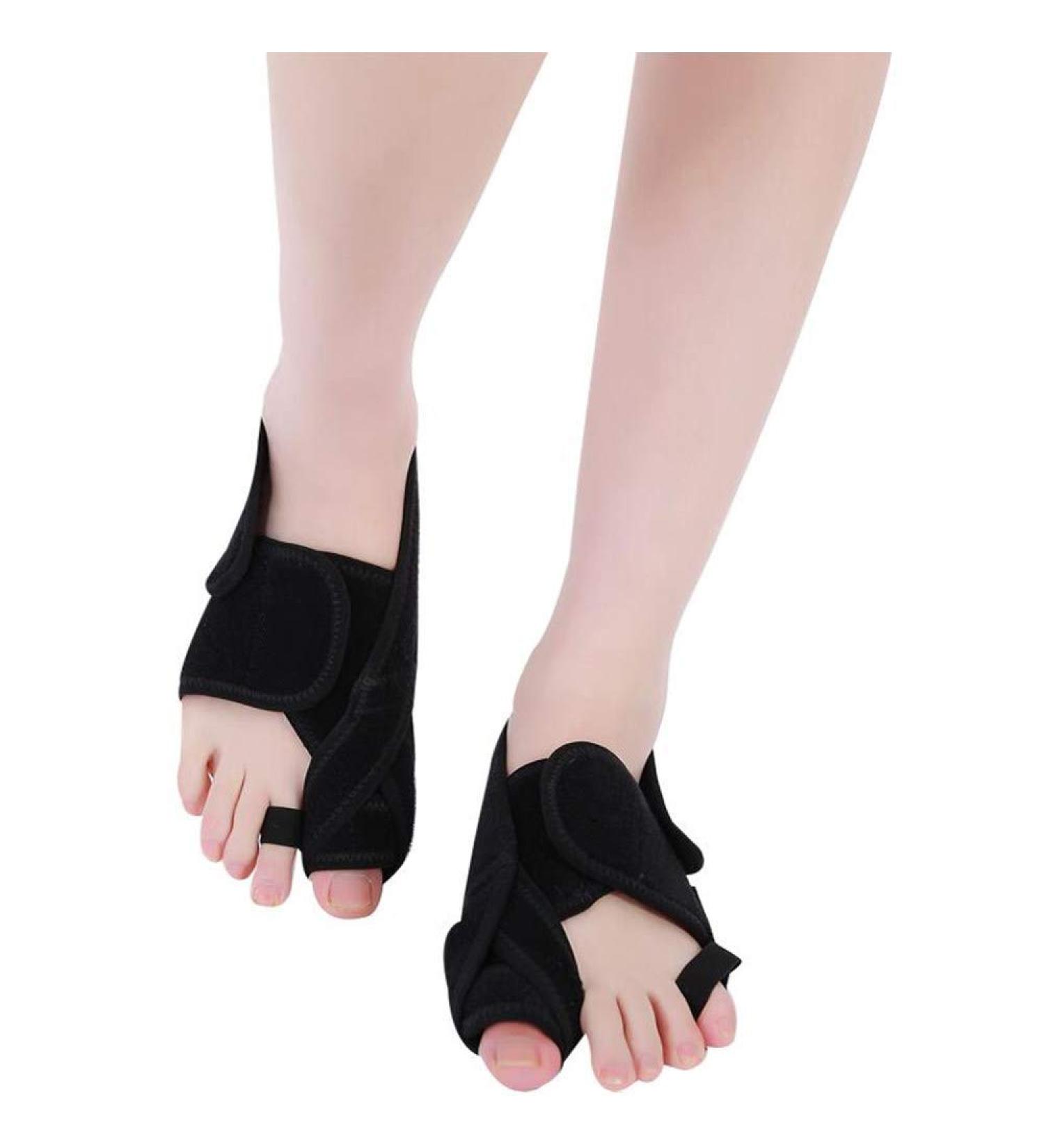 CAZARU FXJ Corrector and Big Toe Splint Brace - Pain Relief for Overlapping Toes - Left Socks - Buy Online on GoSupps.com
