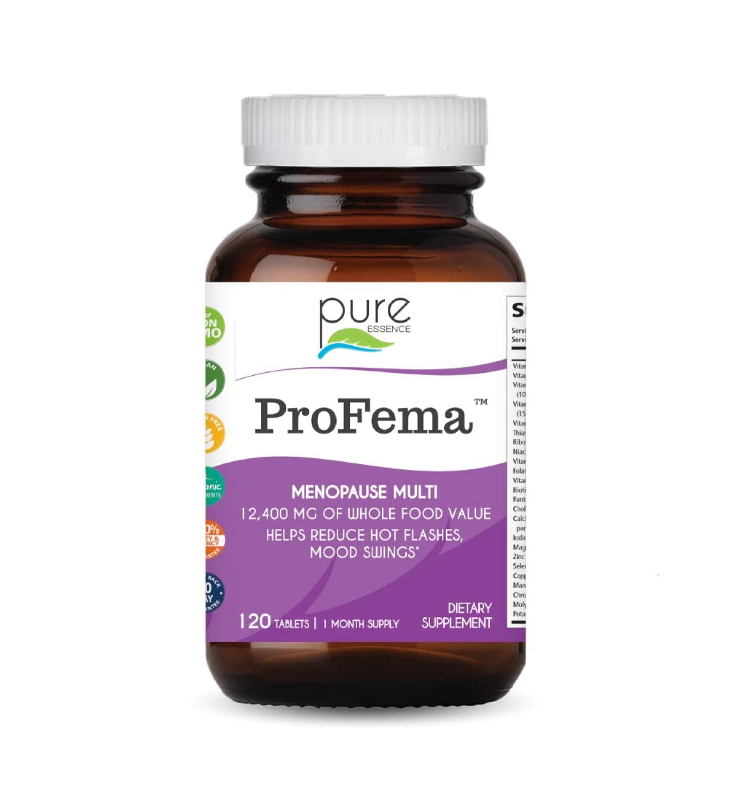 Pure Essence ProFema - Hormonal Balance Support | 120 Tablets - Buy Online on GoSupps.com