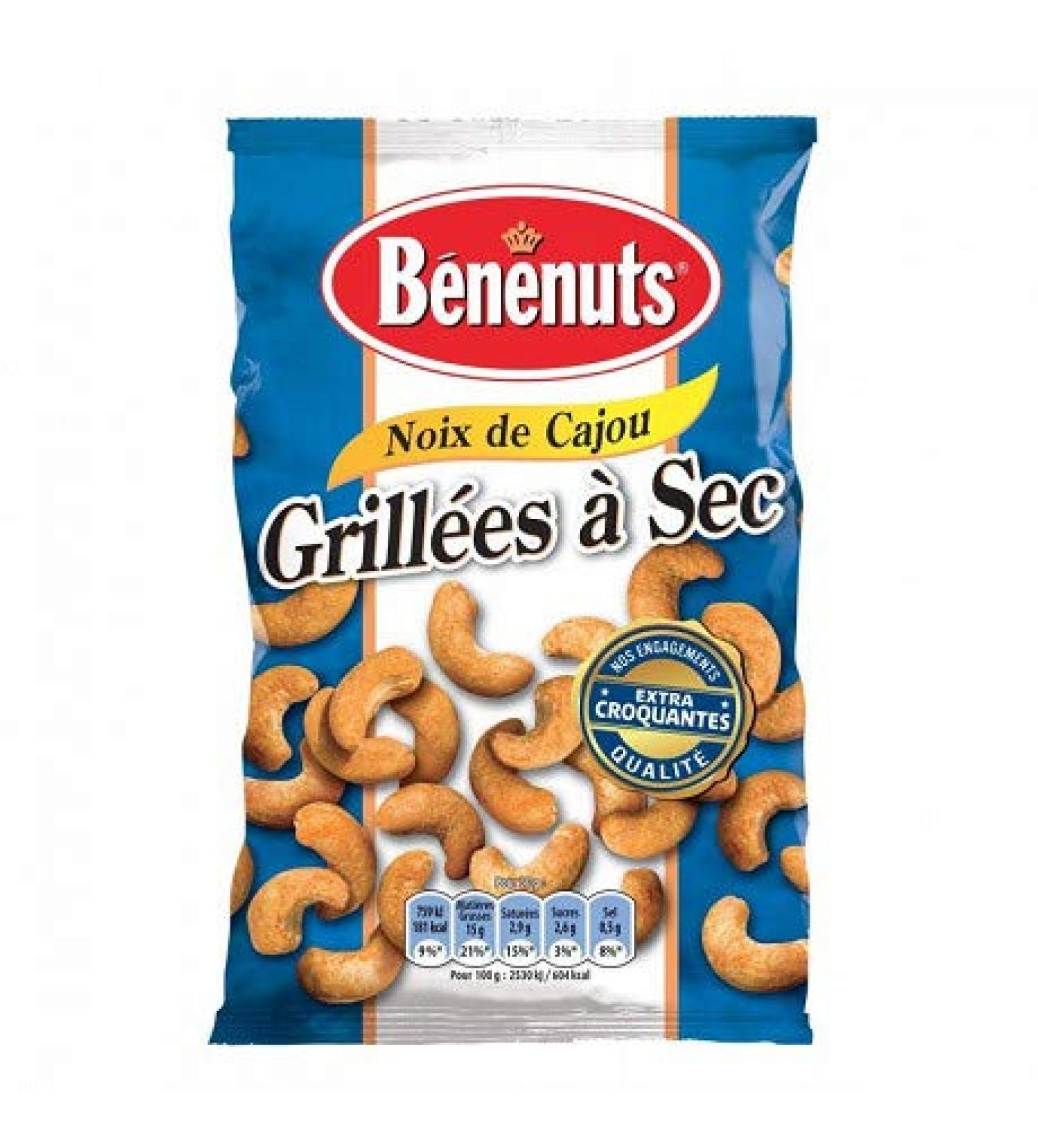 Benenuts Dry Roasted Cashew Nuts 90 g Pack of 4